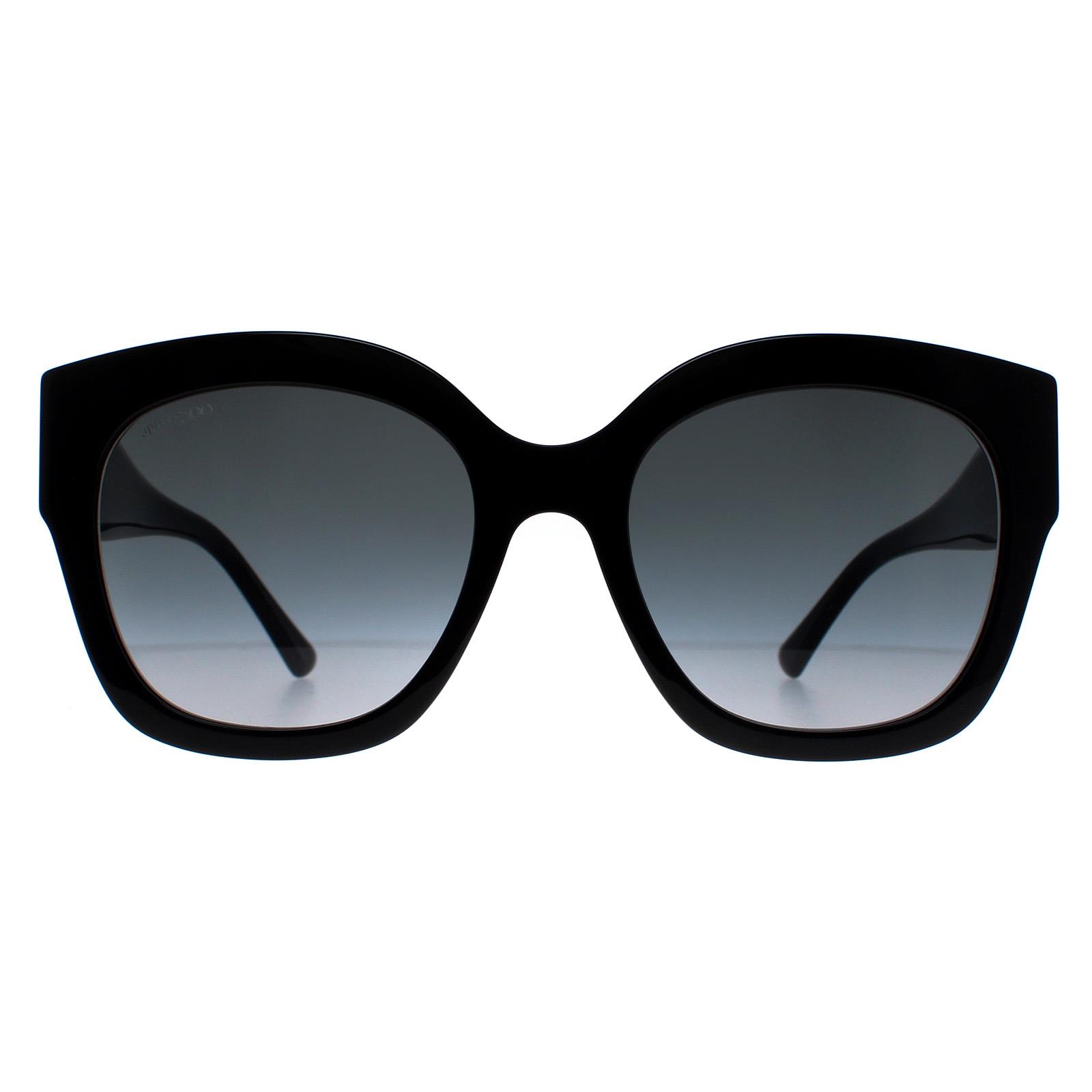 Black Jimmy Choo Black Square Black Grey Gradient Leela/S, Image 1 of 4