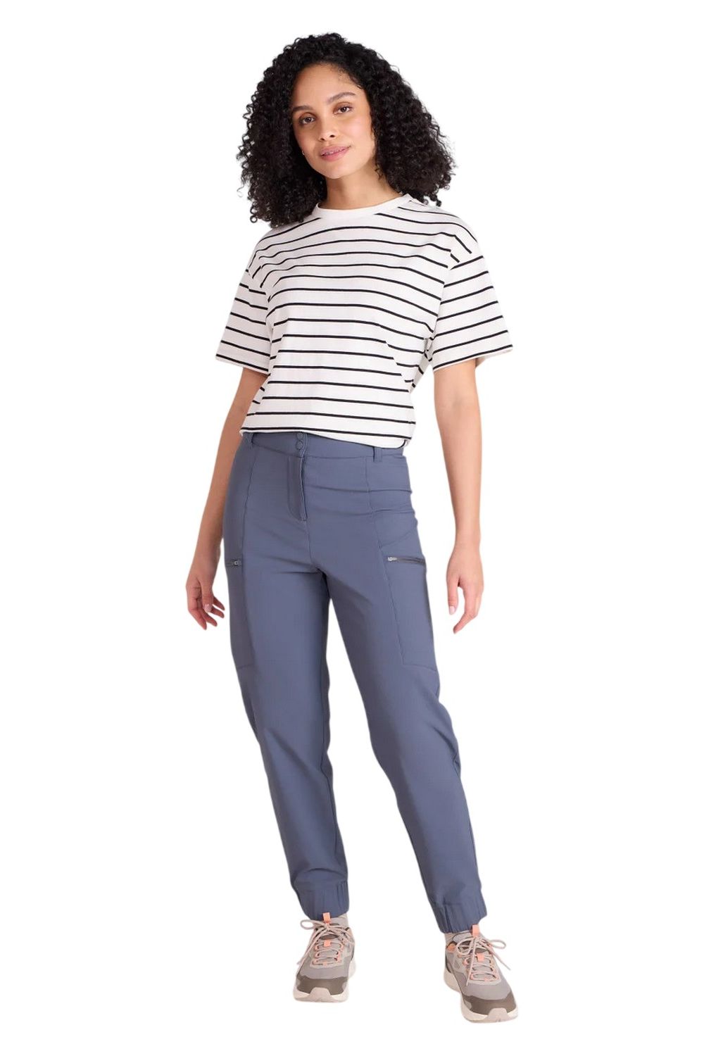 Navy Ridge Barrel Hiking Trousers, Image 6 of 6