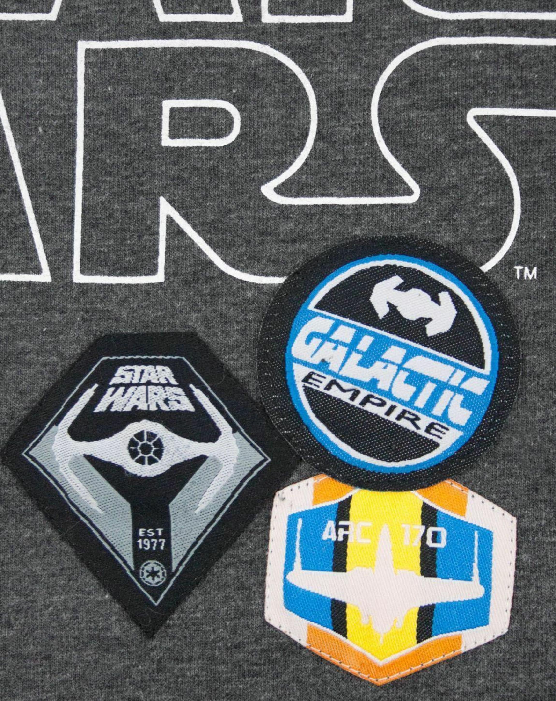 Grey Star Wars Badges Women's T-Shirt, Image 5 of 6