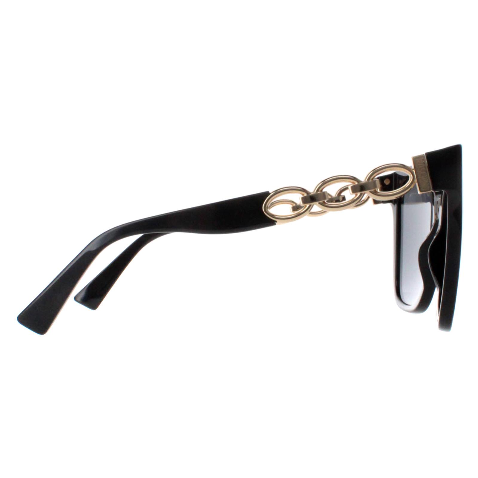 Black Moschino Black Square Black Grey MOS098/S, Image 4 of 4