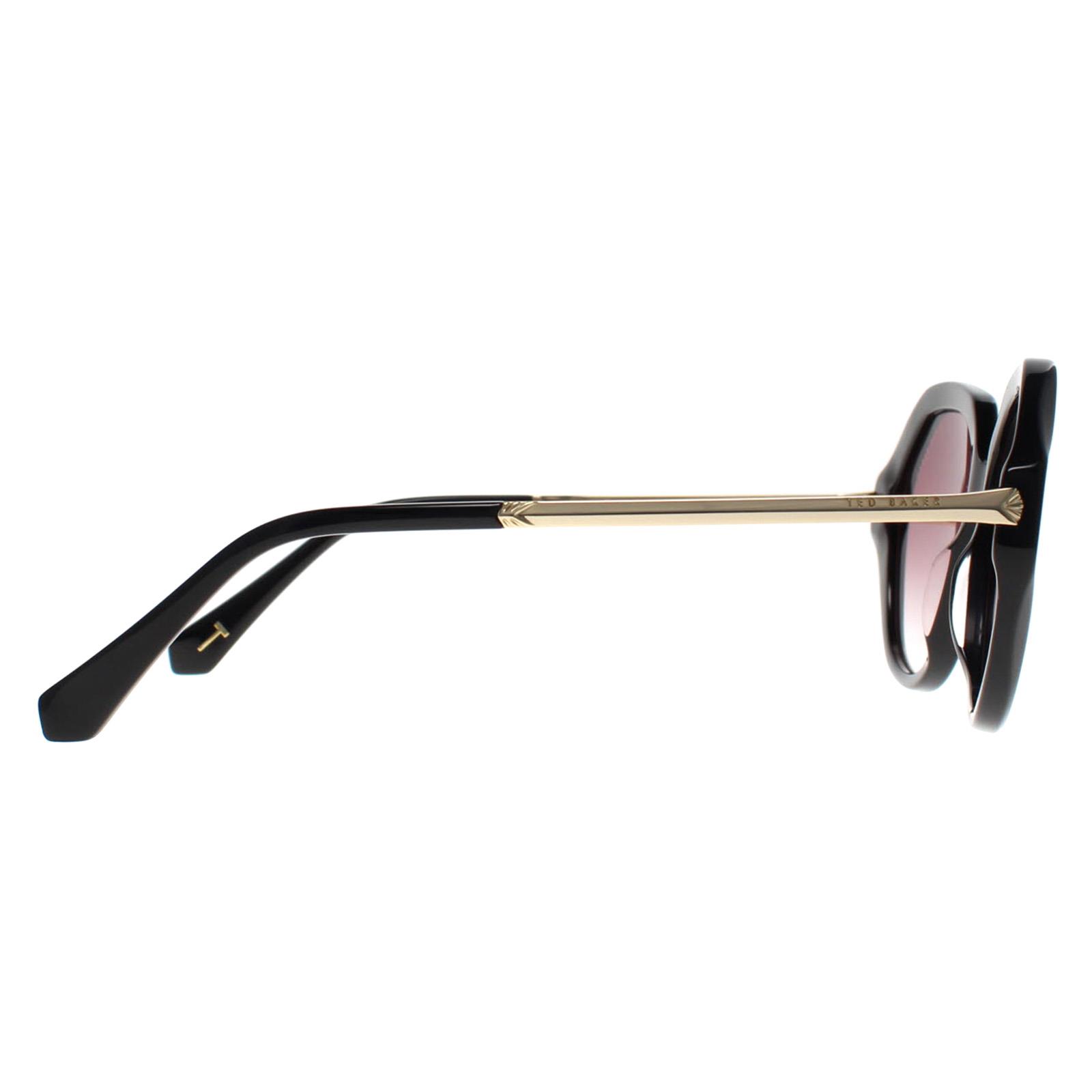 Black Ted Baker Black Square Black Brown Gradient TB1731 Georgi, Image 4 of 4