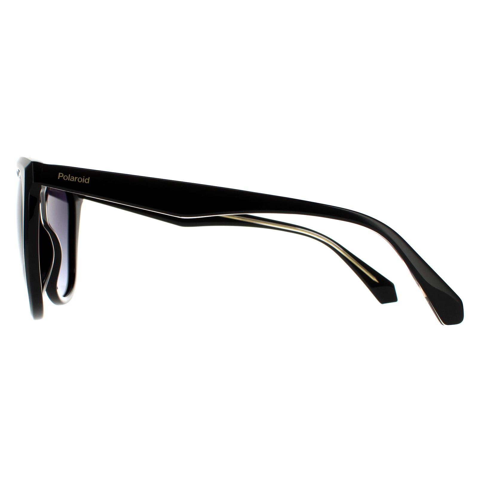 Black Polaroid Black Square Black Grey Gradient Polarized, Image 3 of 4
