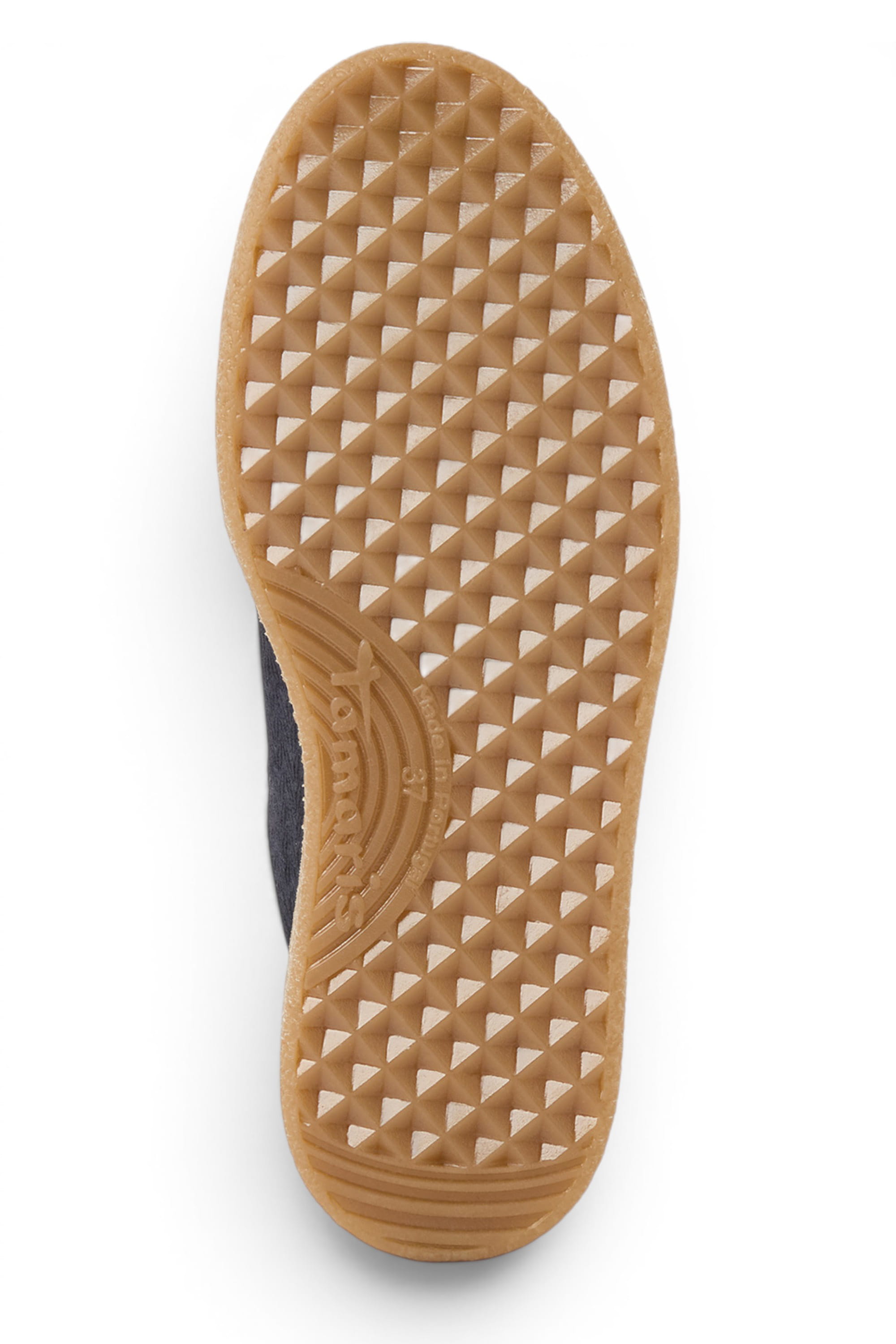 Navy Leather Trainers Sneaker Shoes, Image 7 of 7