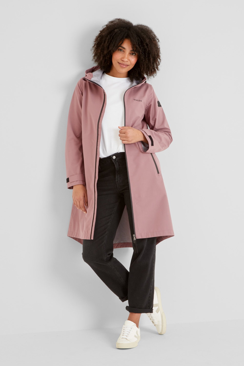 Mauve Nova Performance Waterproof Jacket, Image 4 of 6