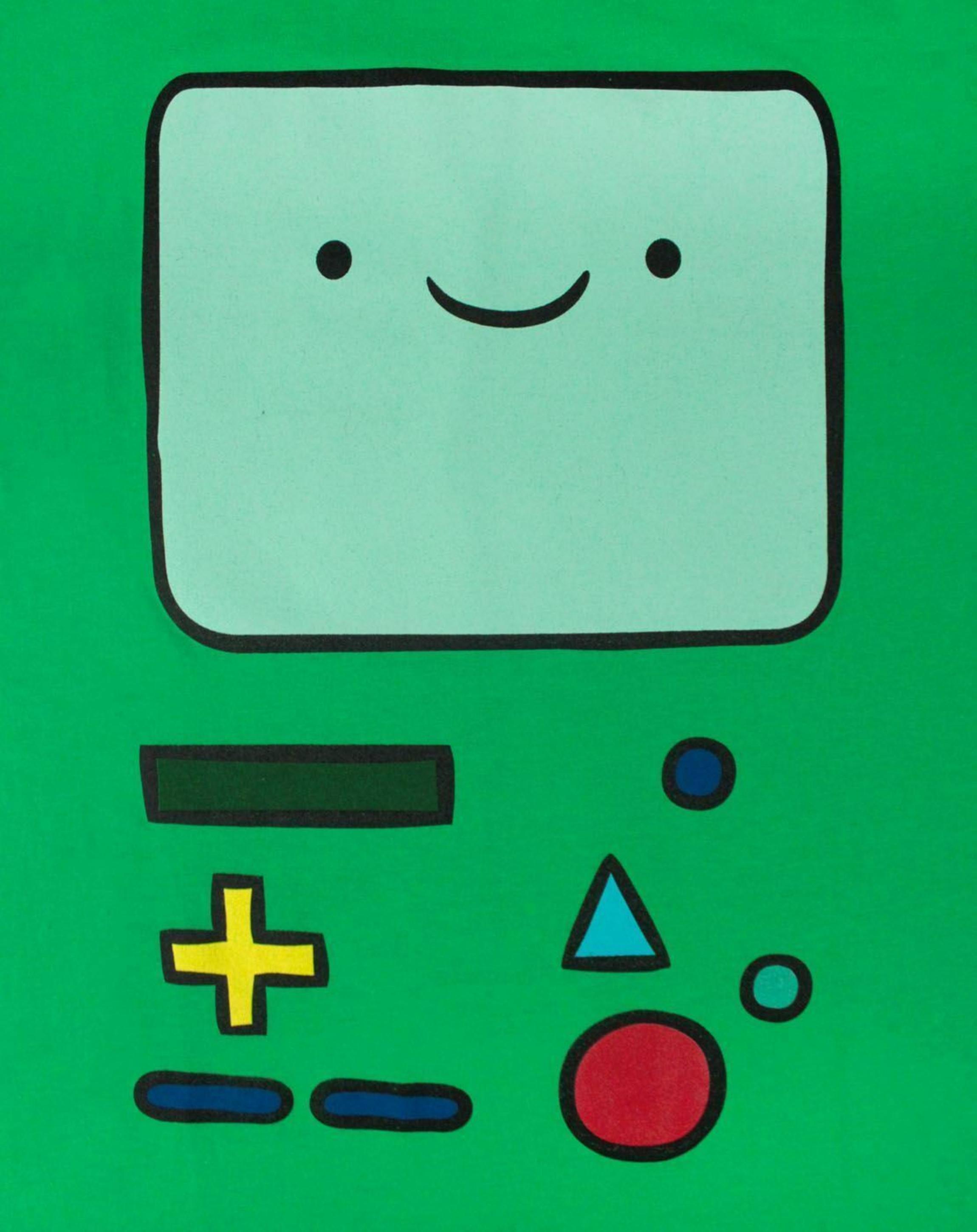 Green Adventure Time BMO Women's T-Shirt, Image 3 of 4