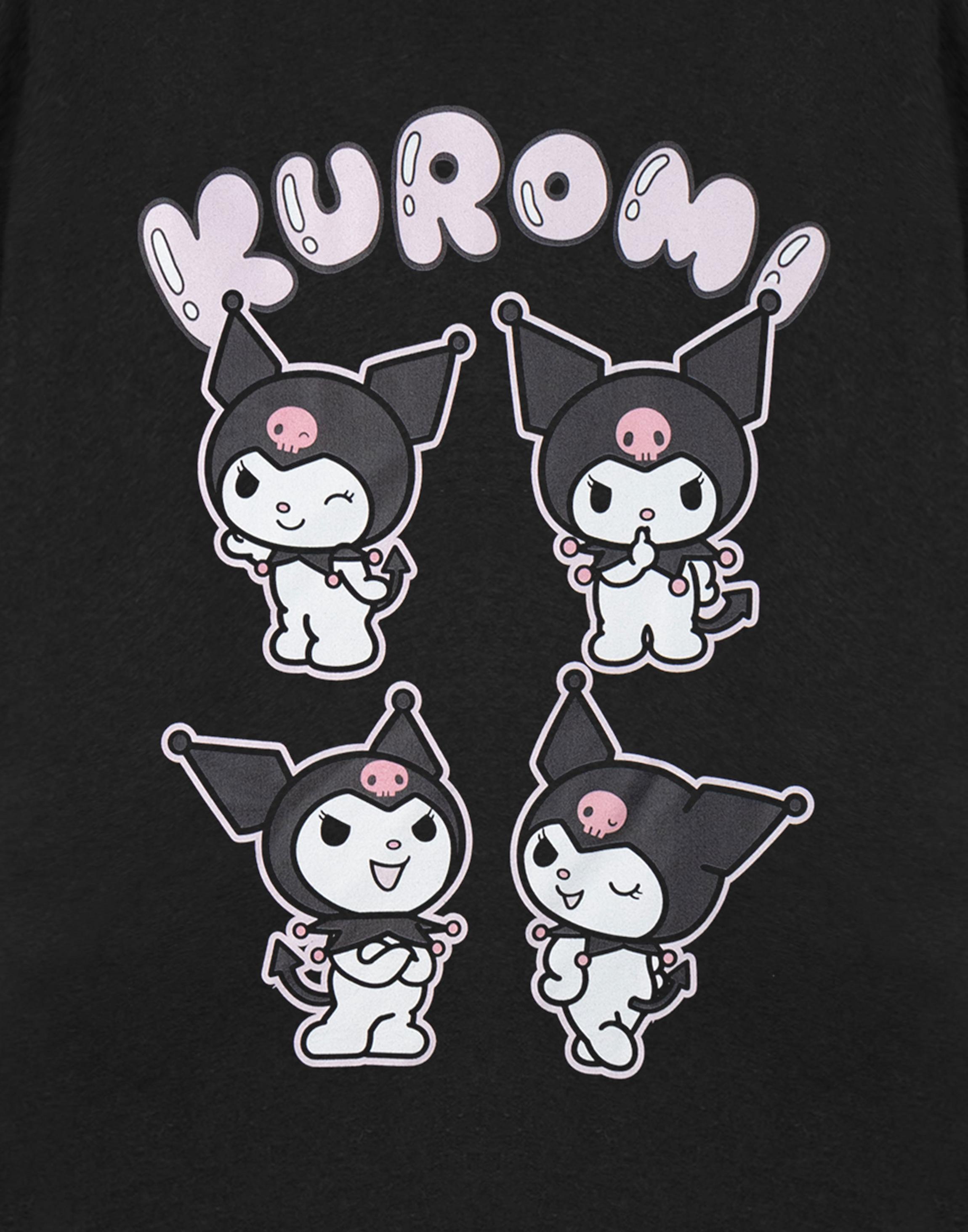 Black Hello Kitty Kuromi XXX-Large T-Shirt, Image 6 of 6