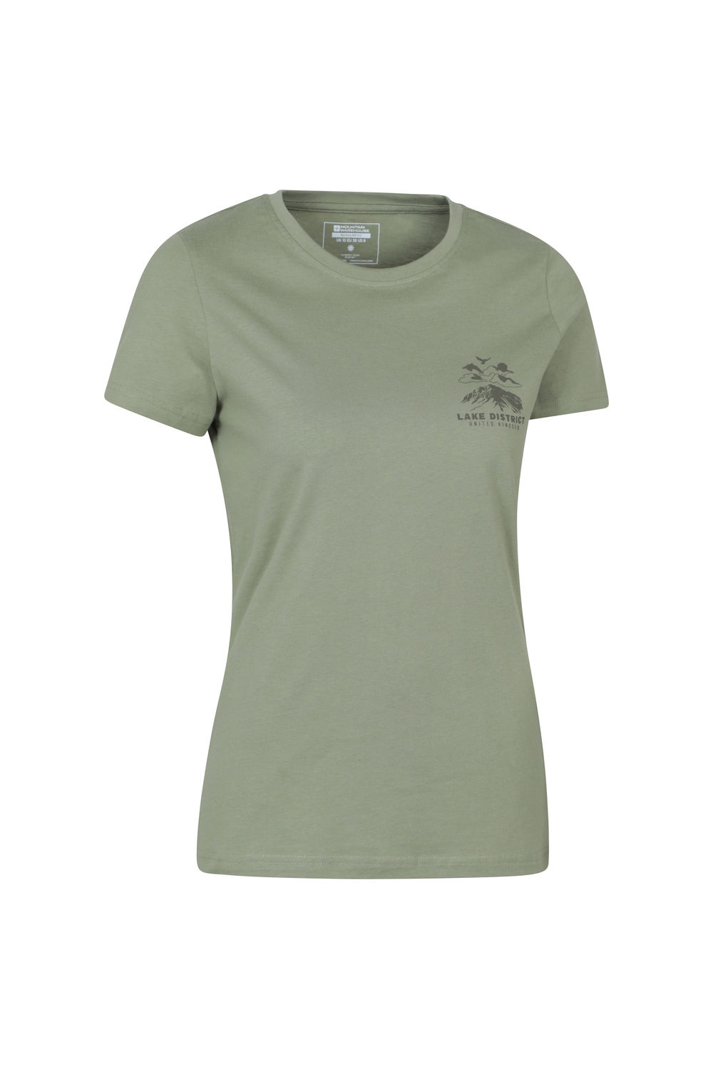 Khaki Lake District Sunset TShirt, Image 3 of 4