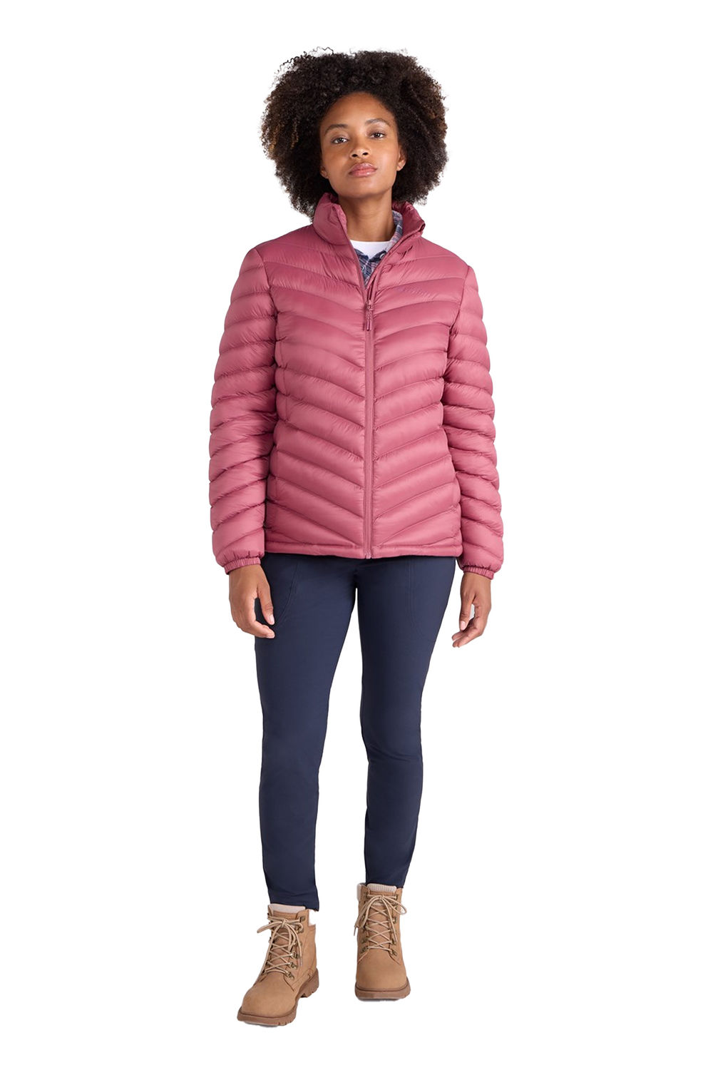 Pink Mountain Warehouse Pink Vista Padded Jacket, Image 3 of 3