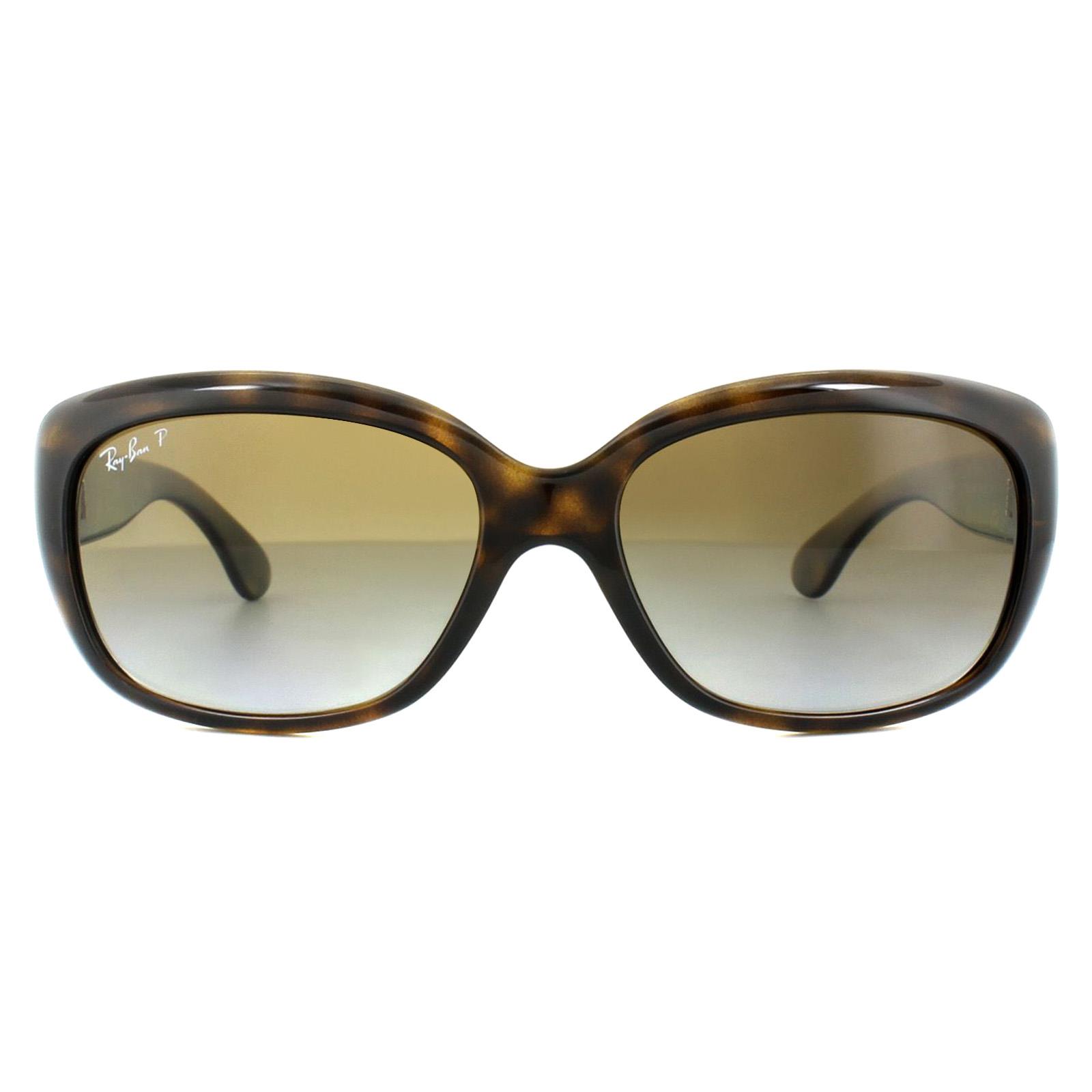 Brown Ray-Ban Brown Butterfly Tortoise Brown Gradient Polarized Sunglasses, Image 1 of 4