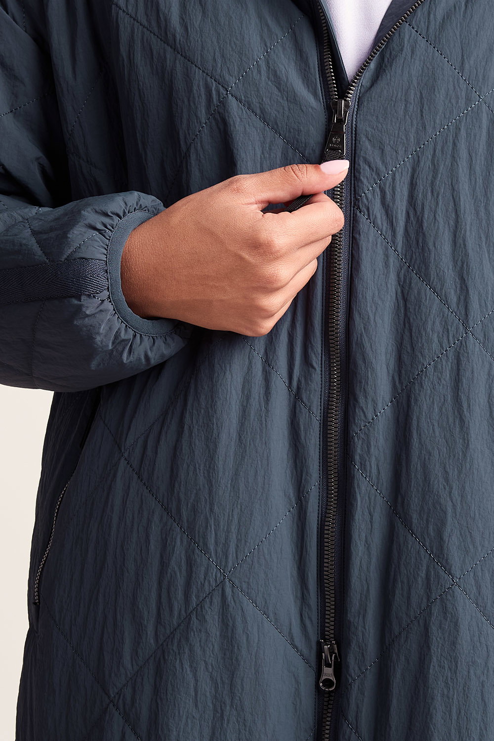 Blue Banton Oversized Shower Resistant Jacket, Image 2 of 6