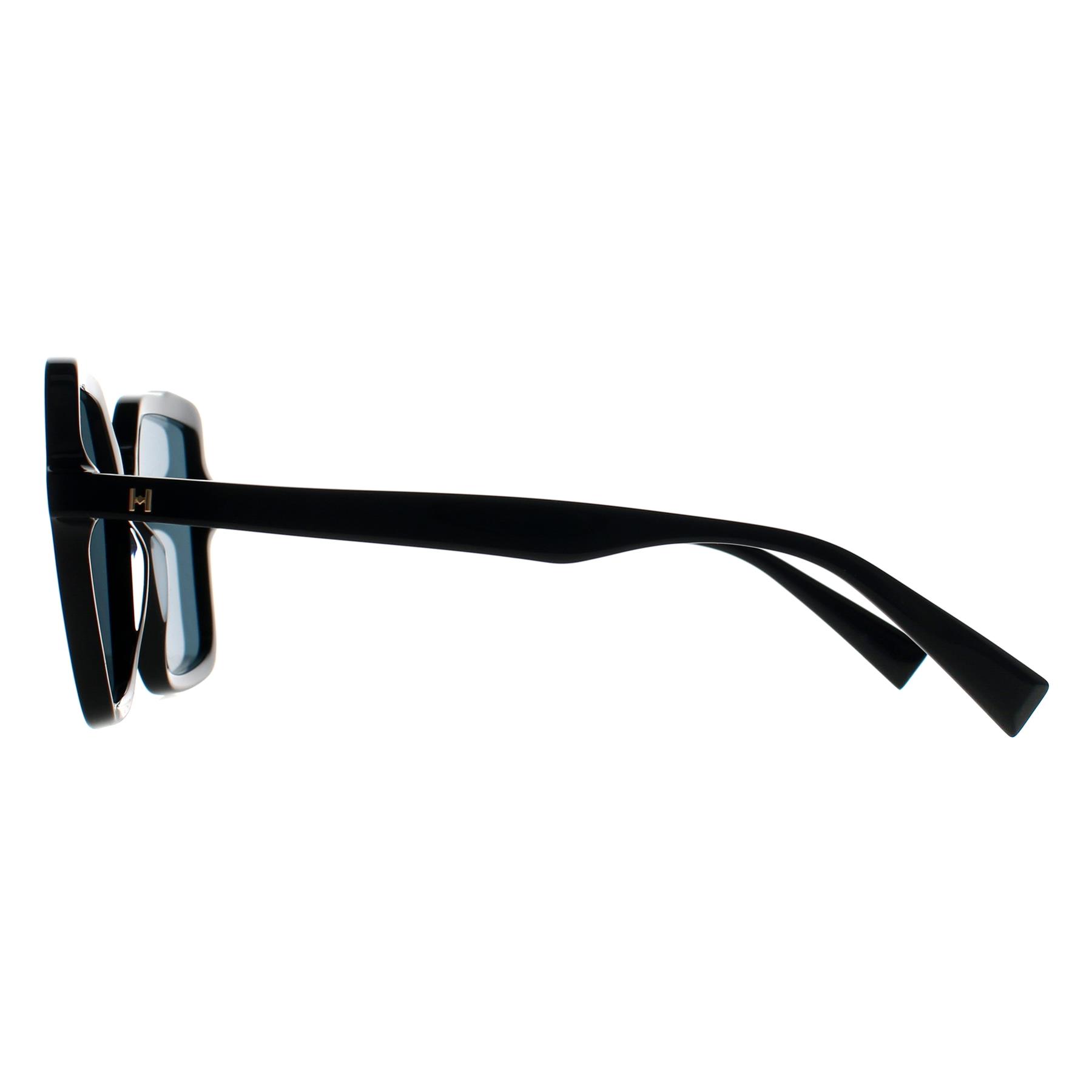 Black Ana Hickmann Black Square Black Blue HI9195, Image 3 of 3