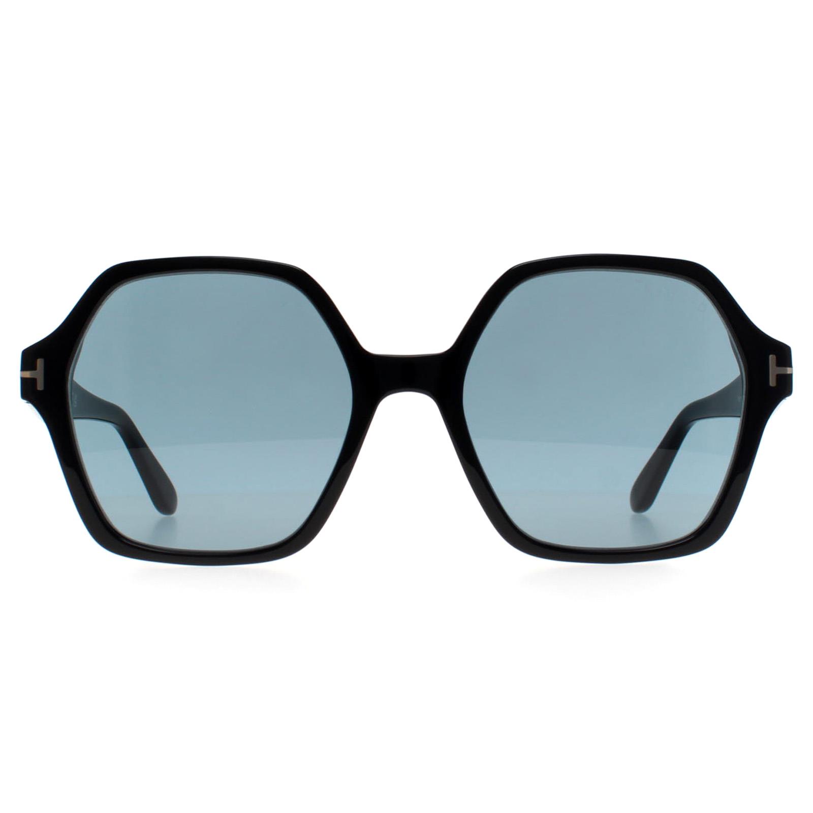 Black Square Shiny Black Smoke Grey Romy FT1032, Image 1 of 3