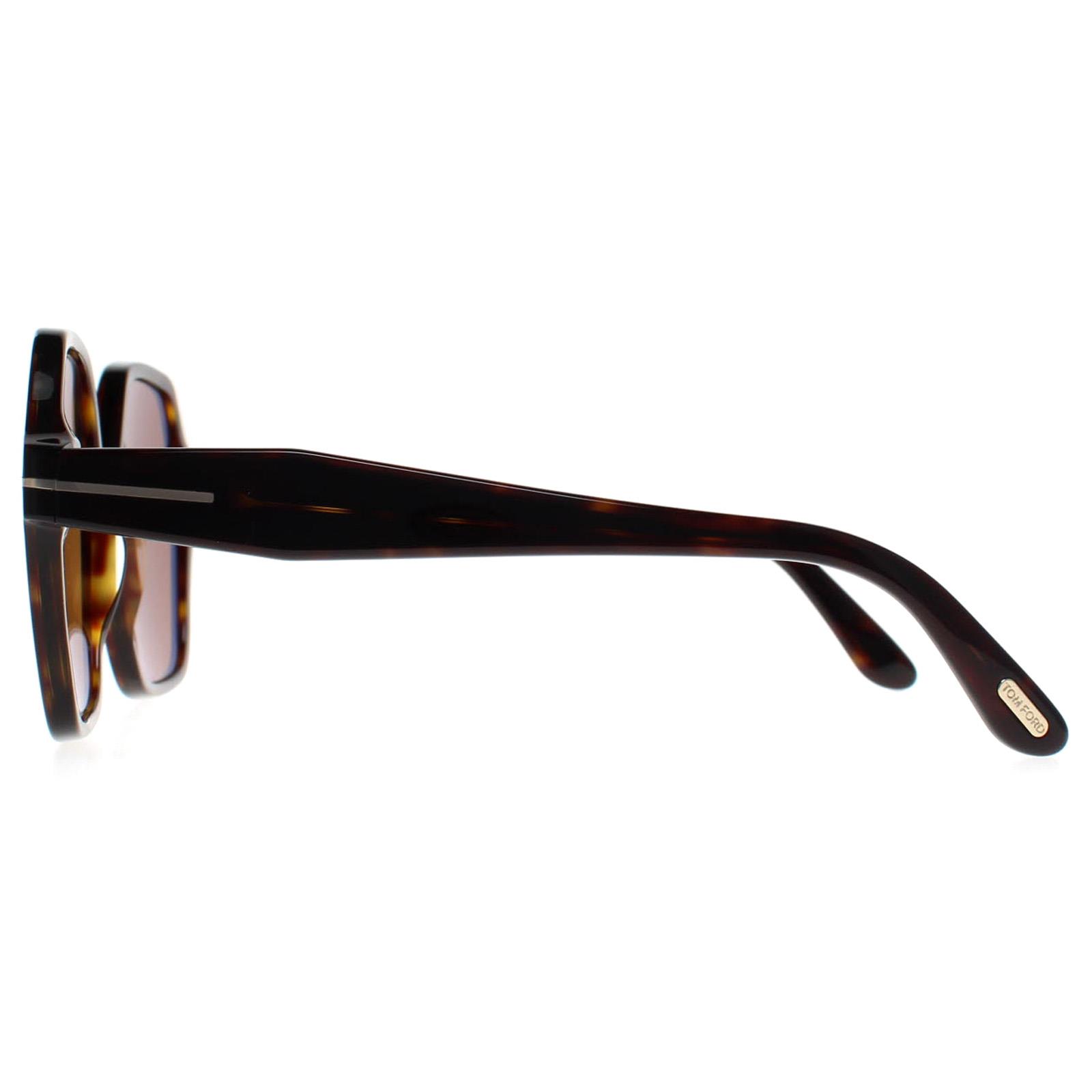 Brown Square Dark Havana Brown Romy FT1032, Image 3 of 3