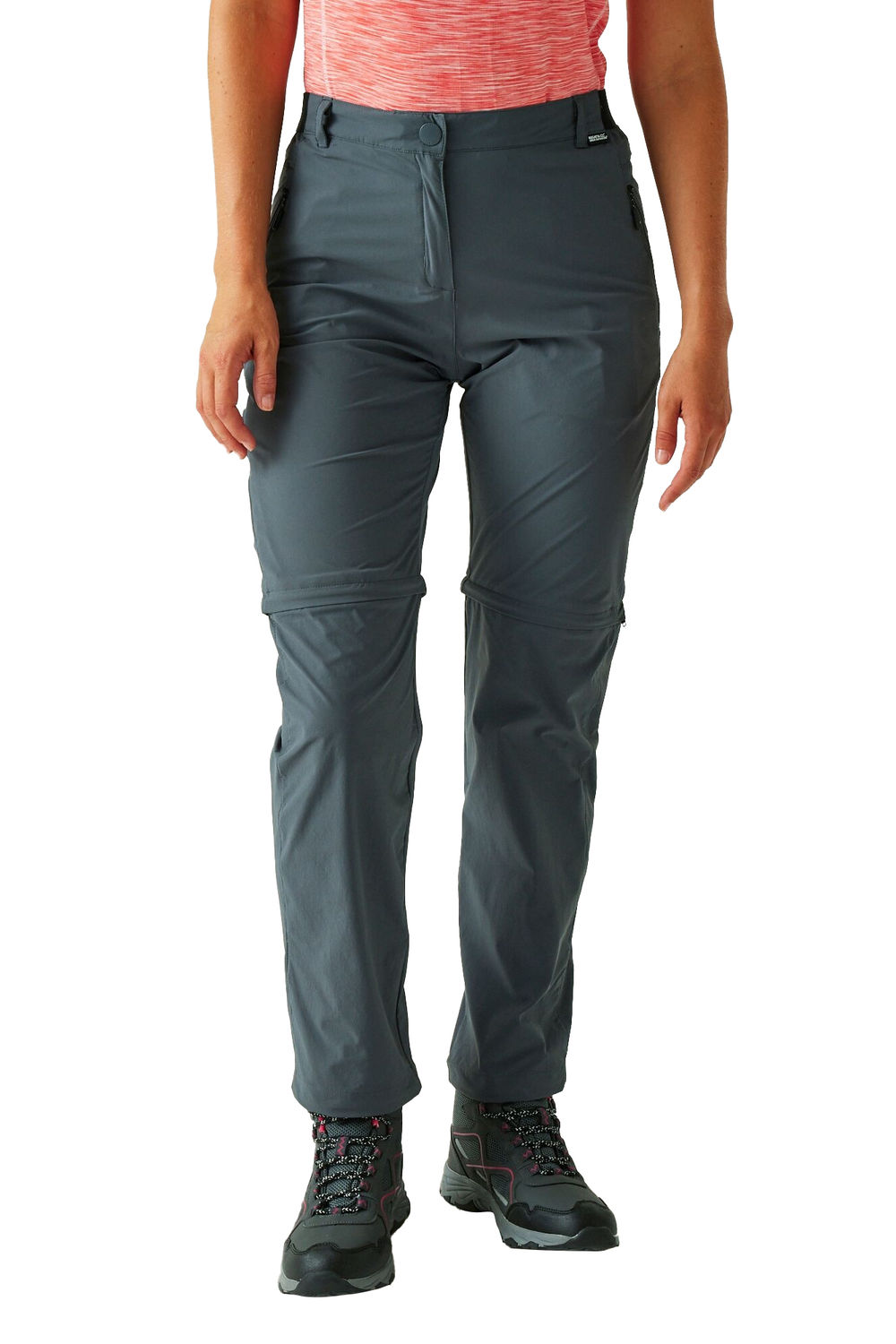 Grey Travel Light II Packaway Hiking Trousers, Image 4 of 4