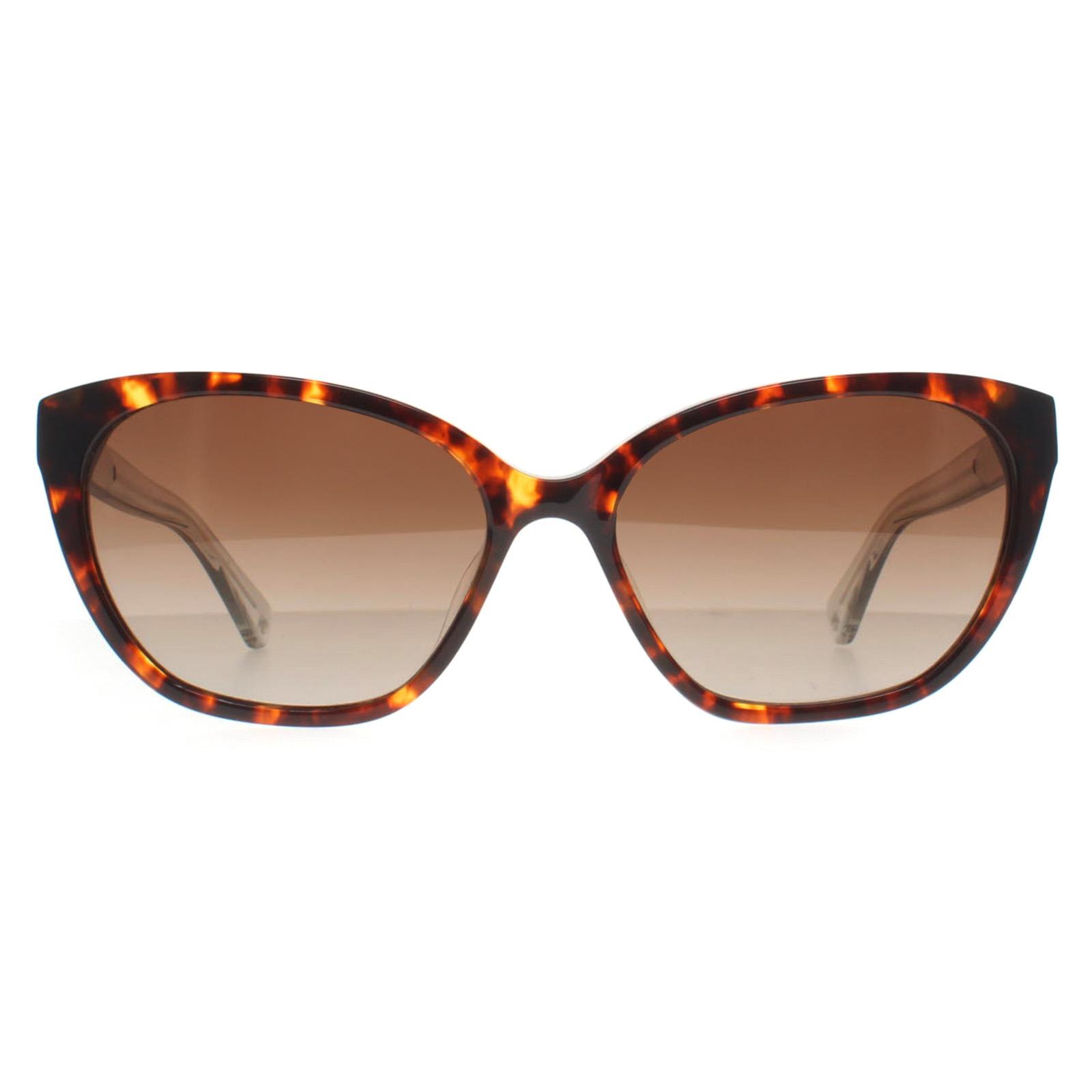 Brown Cat Eye Havana Brown Gradient Polarized Philippa/G/S, Image 1 of 4
