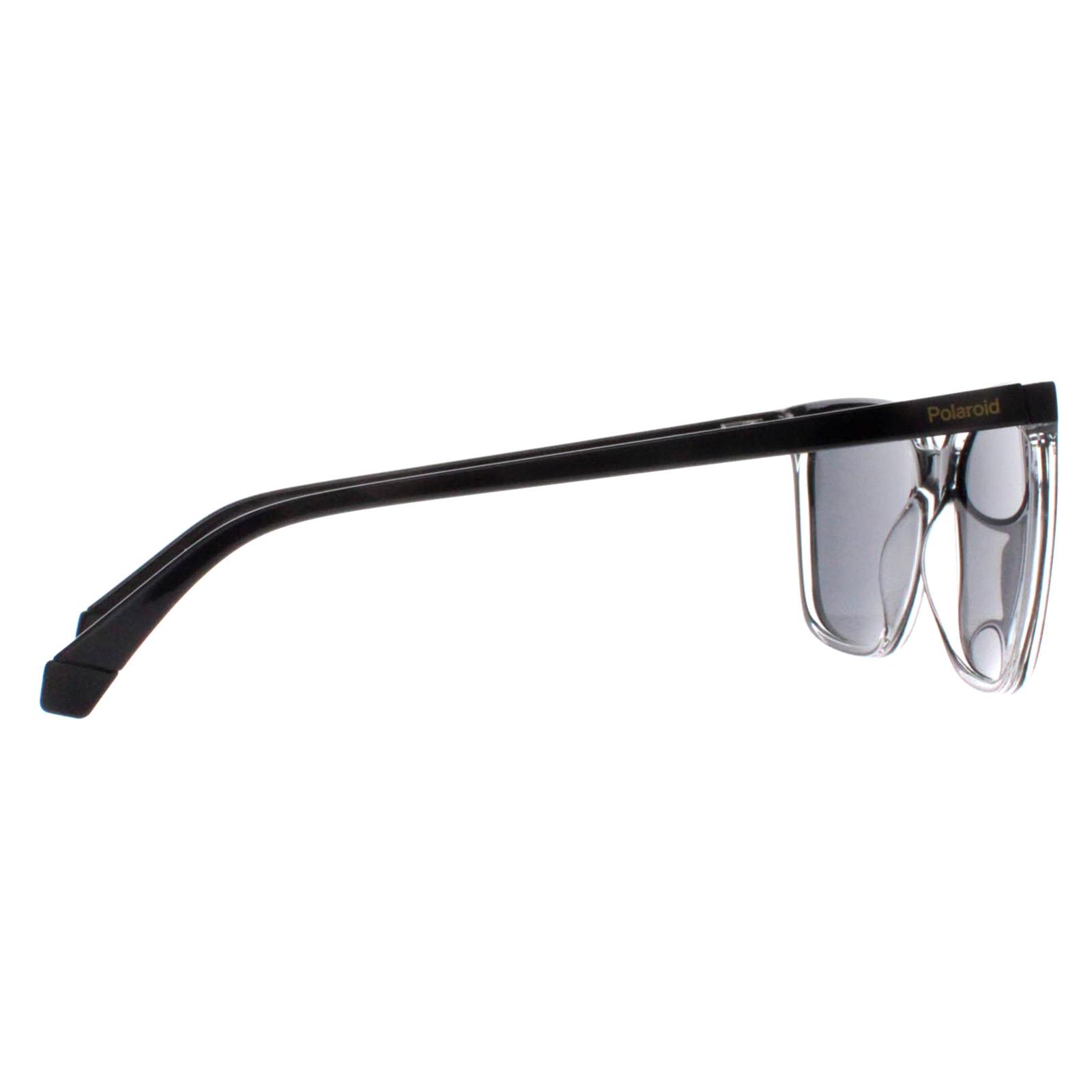 Black Polaroid Black Rectangle Black Crystal Grey Polarized PLD 4163/S, Image 4 of 4