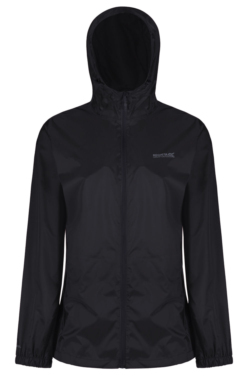 Black Regatta Black Pack It III Waterproof Jacket, Image 1 of 5