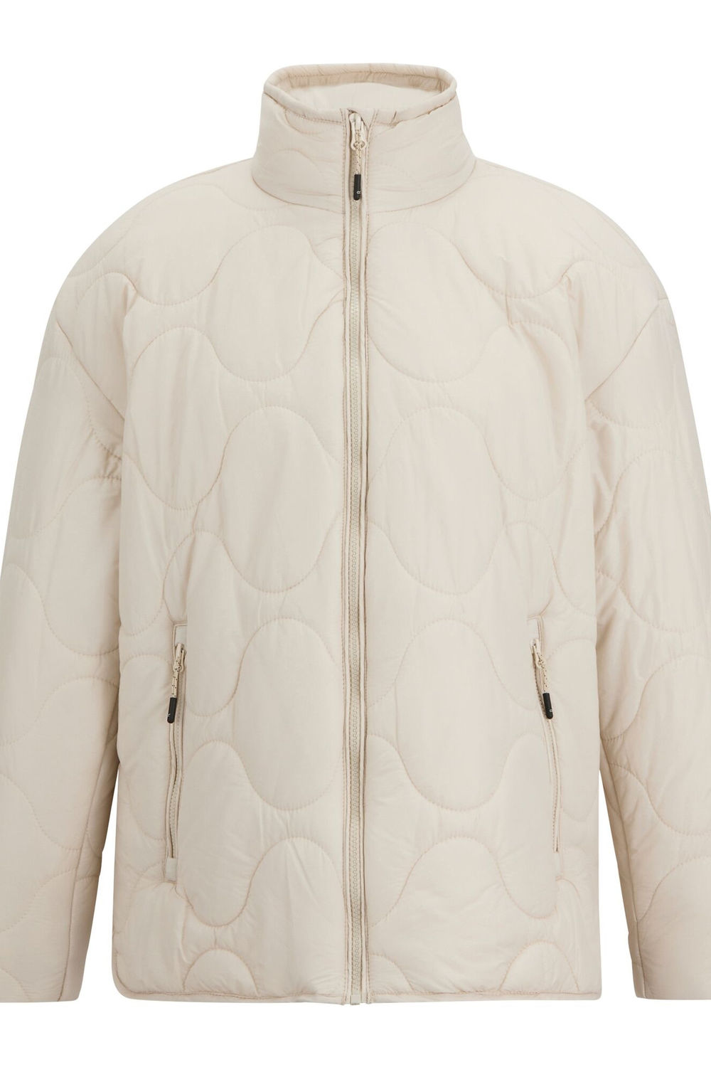 Cream Carlotte Quilted Padded Jacket, Image 1 of 4