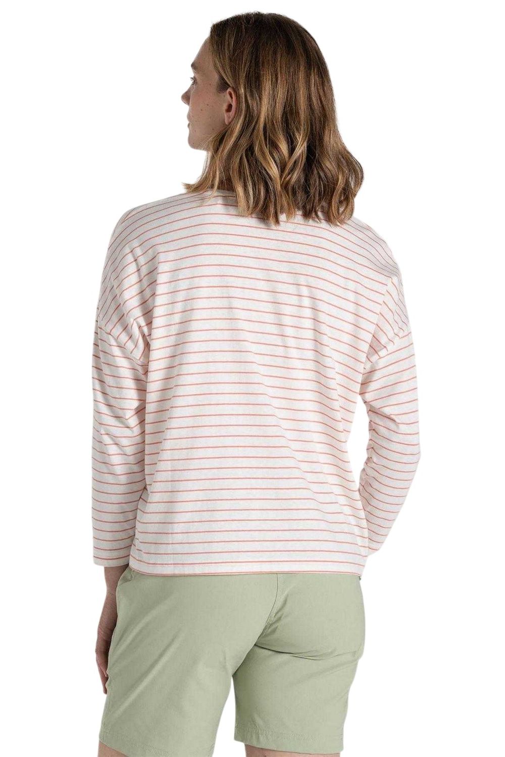 Coral Kielder Drop Shoulder TShirt, Image 2 of 4