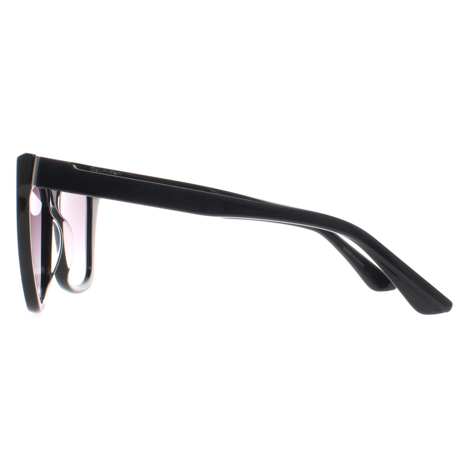 Black Calvin Klein Black Butterfly Black Gray Gradient CK22530S, Image 3 of 4