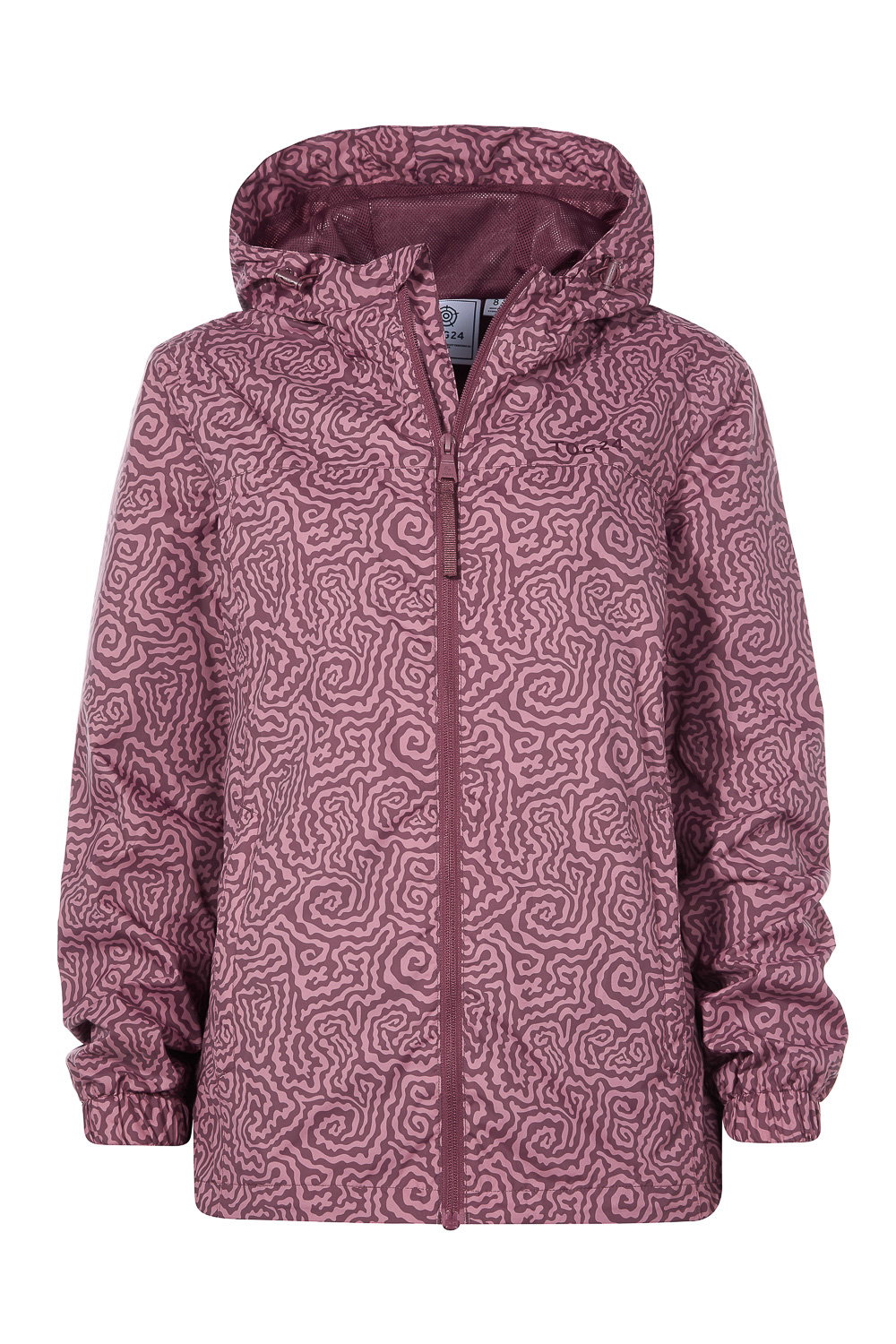 Purple Craven Waterproof Packaway Jacket, Image 5 of 5