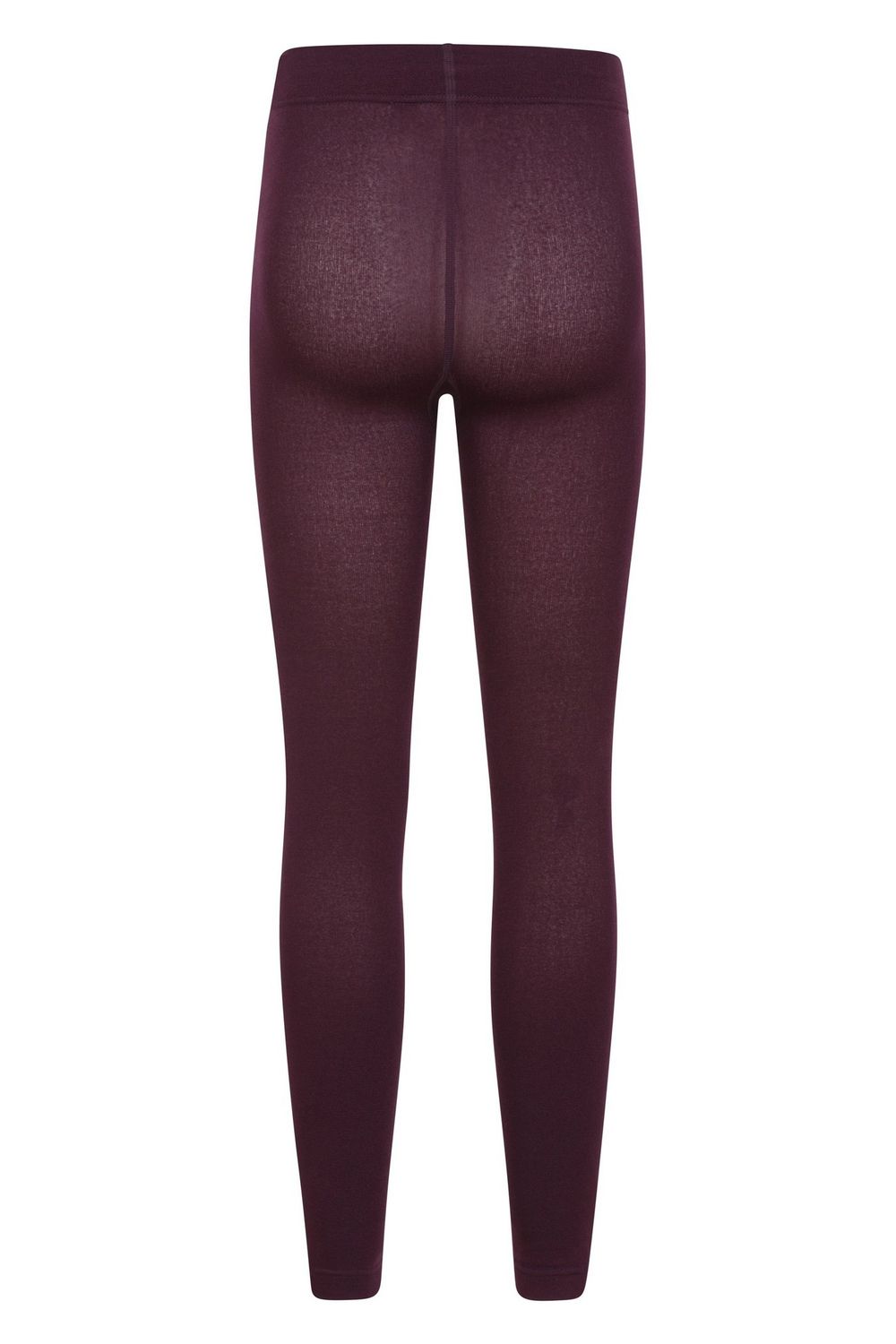 Burgundy Brushed Isotherm Leggings, Image 2 of 4