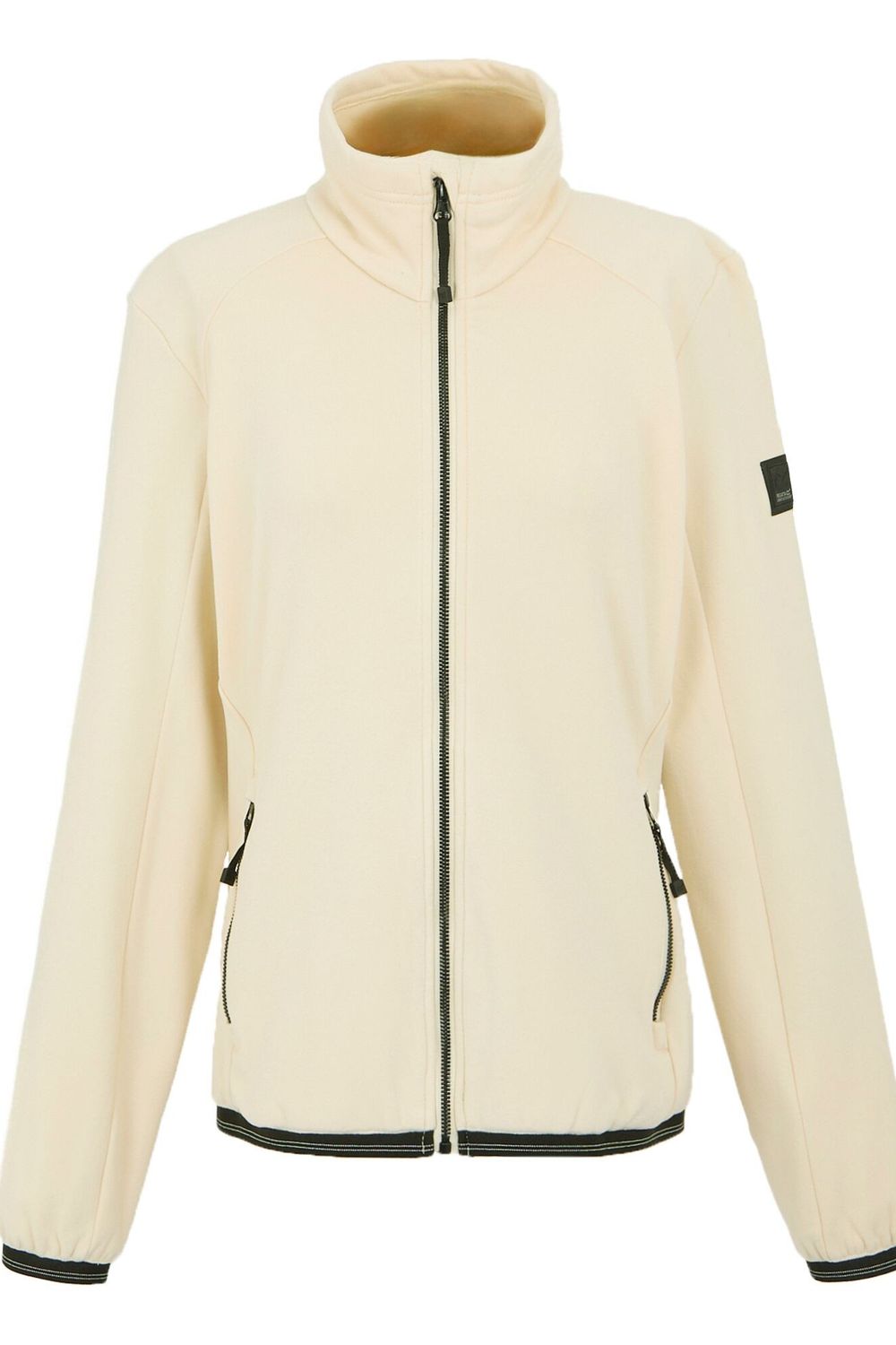 Cream Bayhill Zipped Fleece Jacket, Image 1 of 5