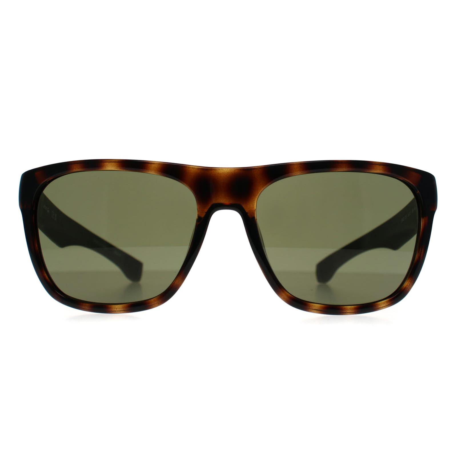 Brown Lacoste Brown Rectangle Dark Havana Green L664S, Image 1 of 3