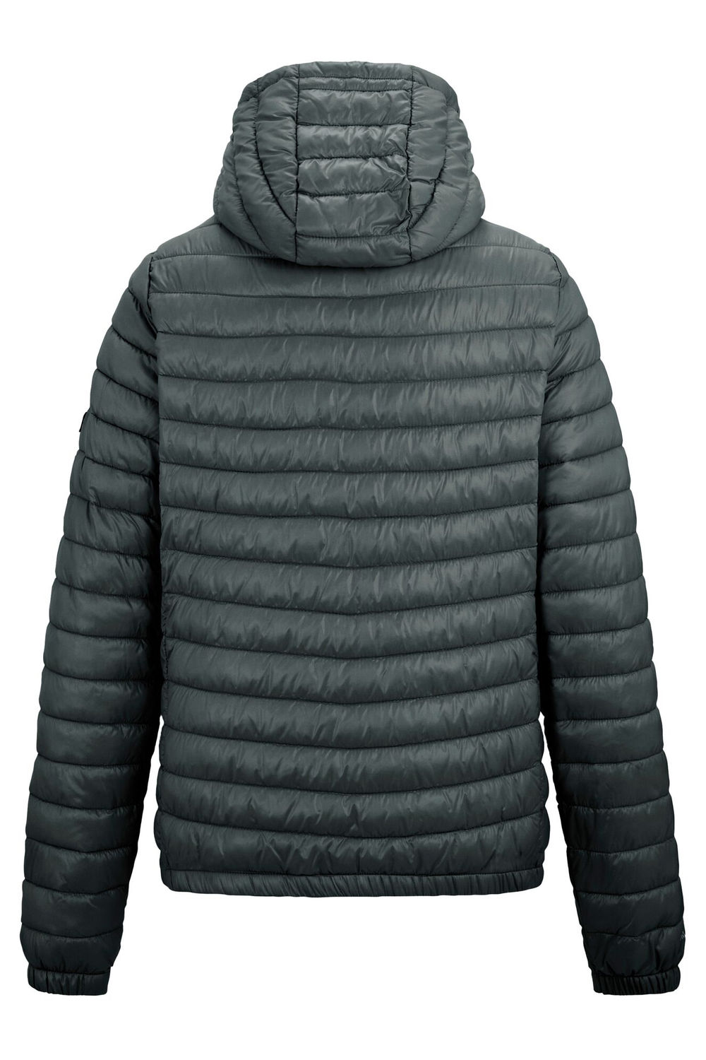 Dark Grey Regatta Dark Grey Hurden Padded Jacket, Image 2 of 4
