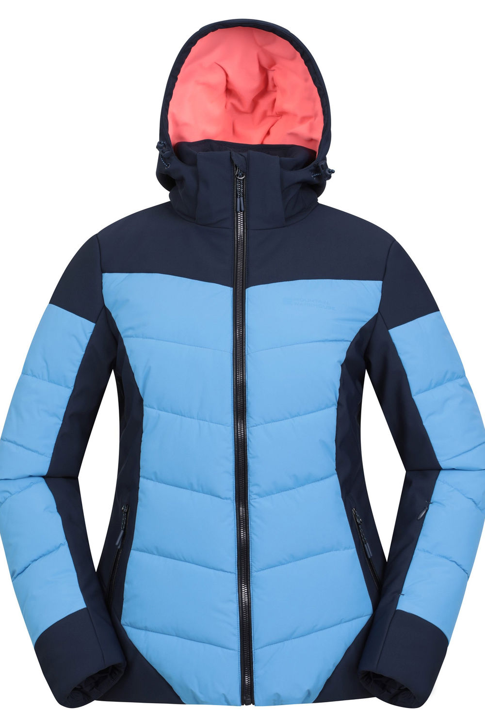 Navy Resort RECCO Padded Ski Jacket, Image 1 of 4