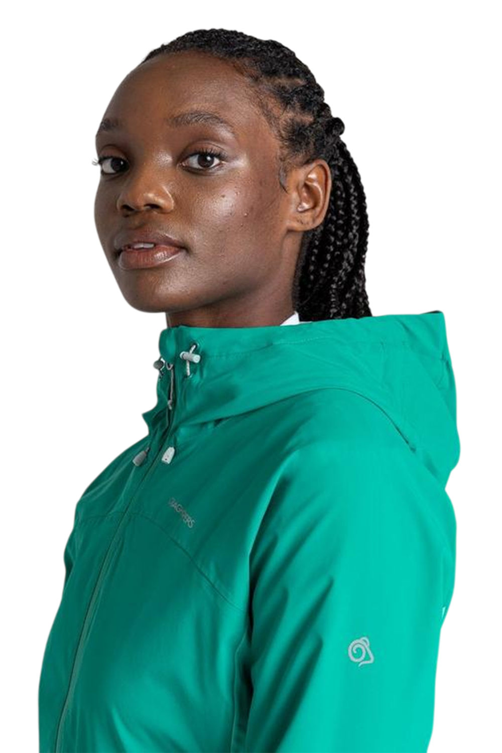 Multi Jamila Colour Block Funnel Neck Windbreaker, Image 2 of 3