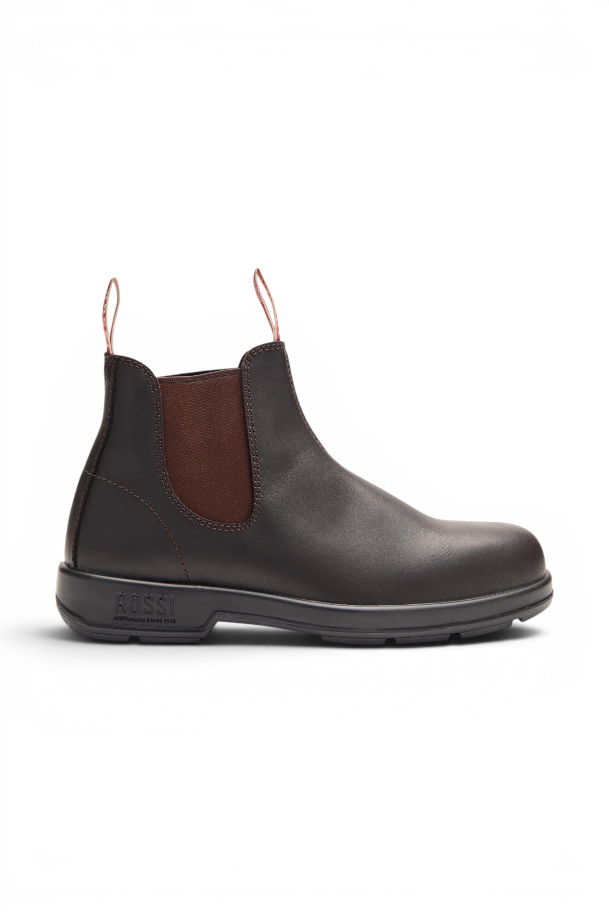 Dark Brown Leather Outdoor Chelsea Boots-Spinifex, Image 1 of 6