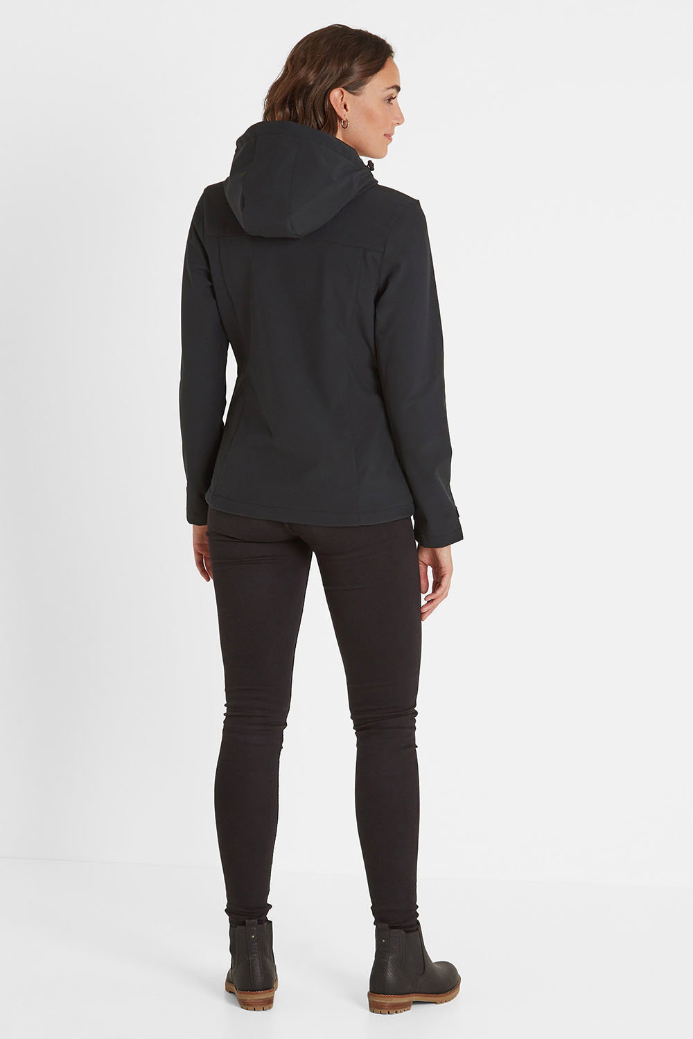 Black Keld Shower Resistant Hooded Jacket, Image 3 of 6