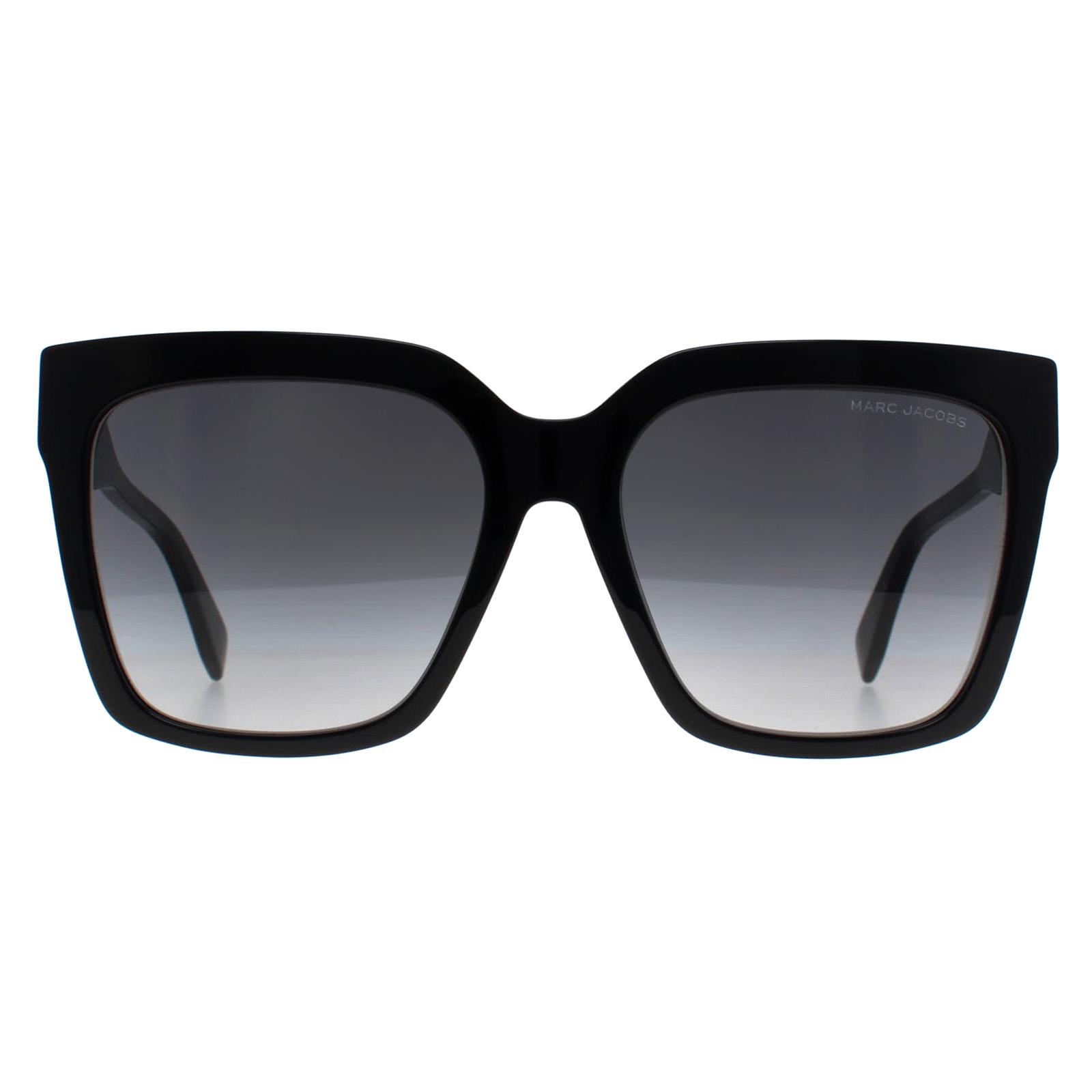 Black Marc Jacobs Black Square Black Dark Grey Gradient MARC 764/S, Image 1 of 4