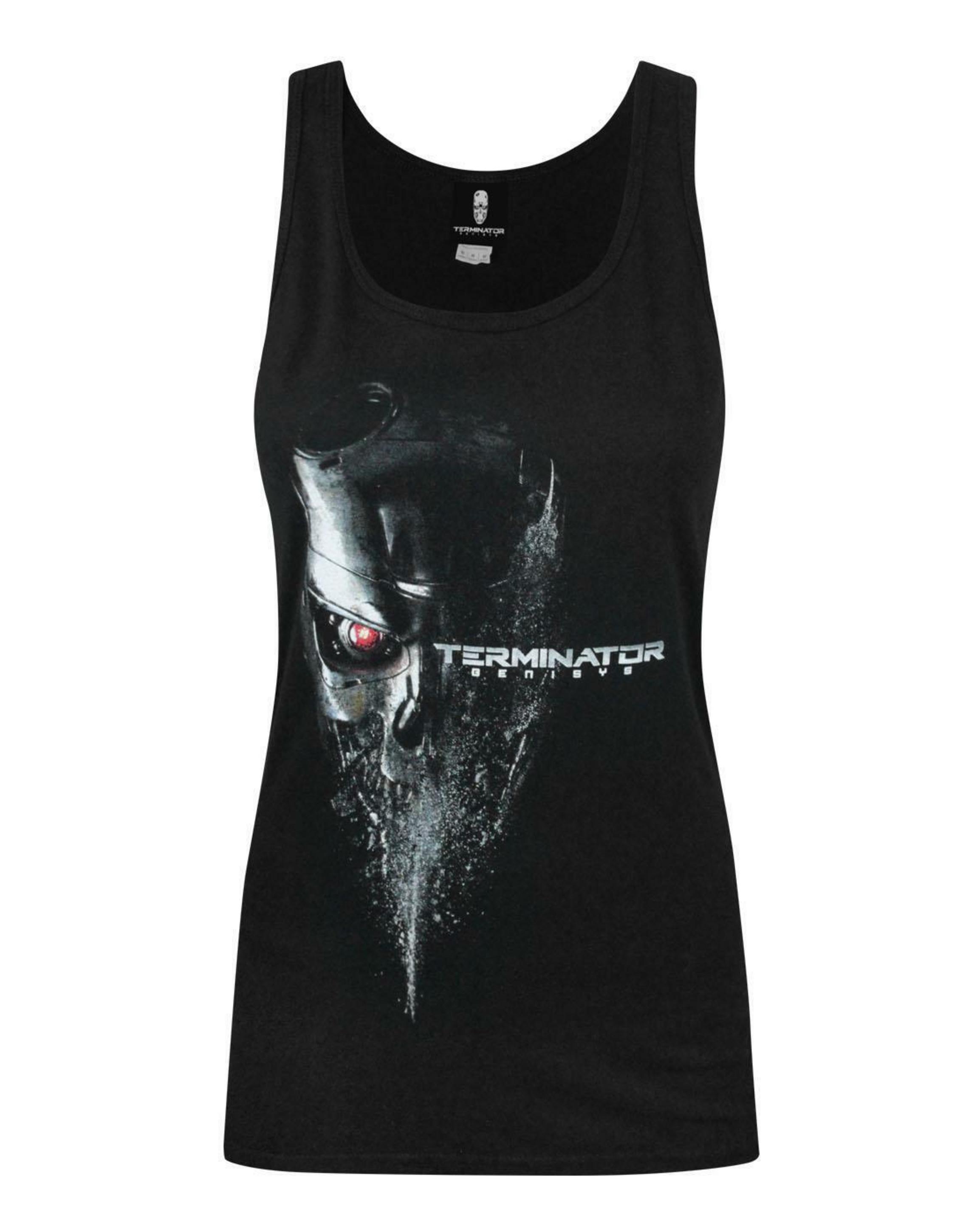 Black Terminator Genisys Logo Women's Vest