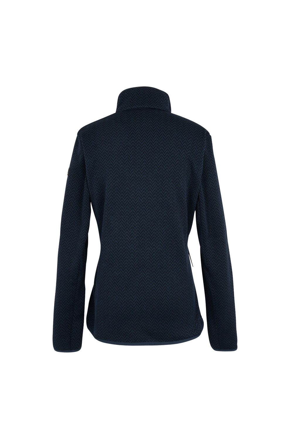Navy Elzie Full Zip Fleece Jacket, Image 3 of 5
