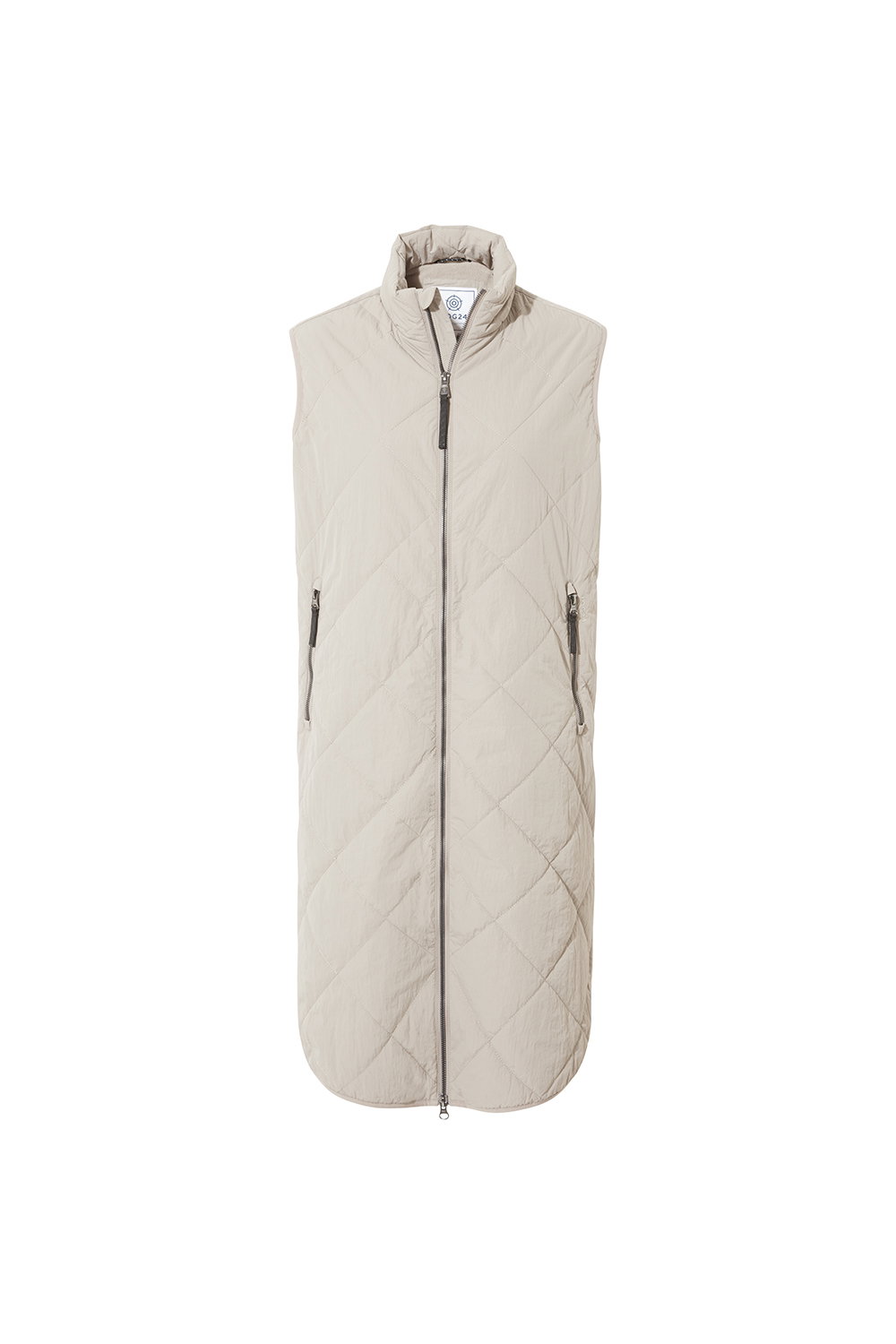 Taupe Anda Shower Resistant Insulated Gilet, Image 6 of 6