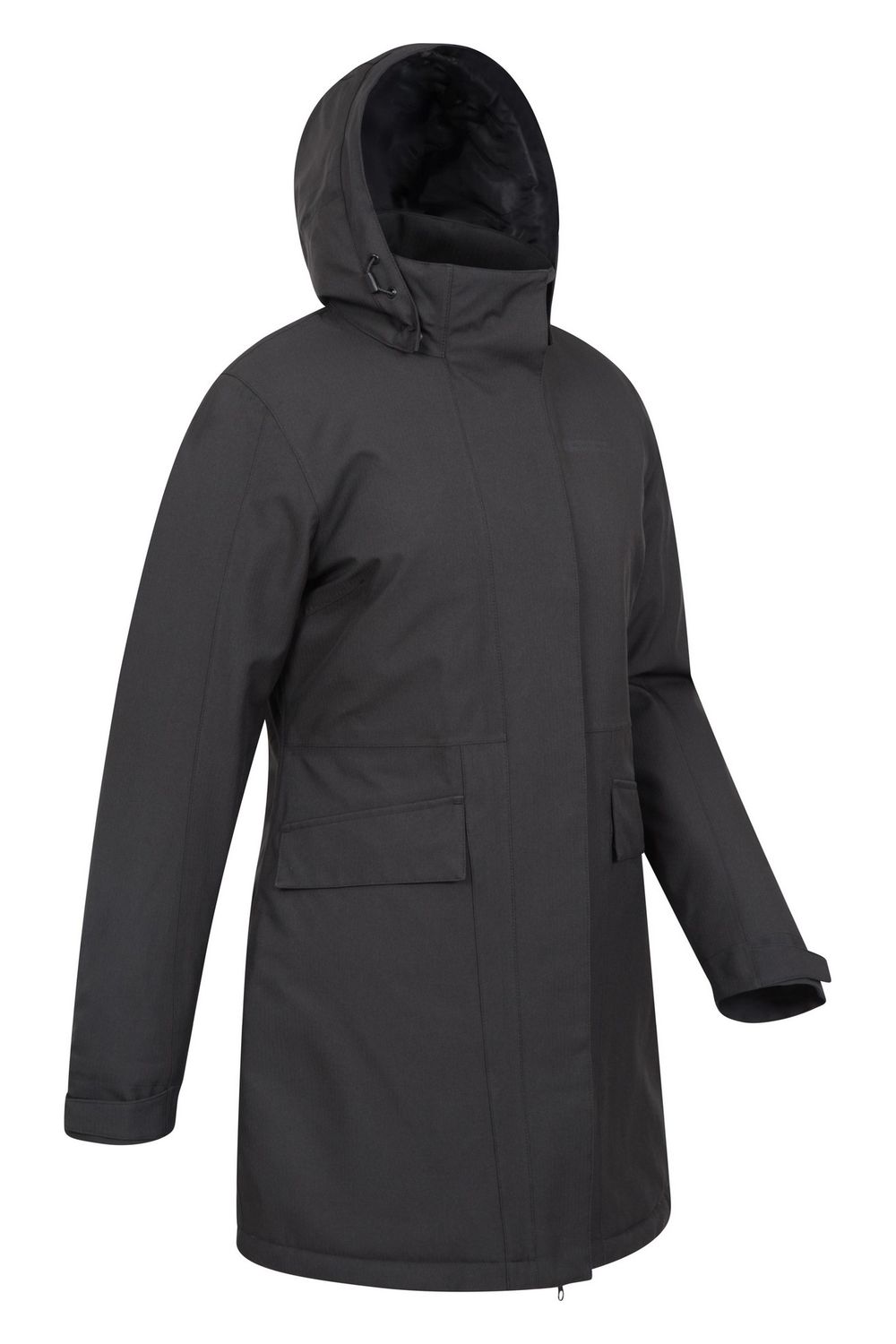 Black Rain On Waterproof Padded Jacket, Image 4 of 4