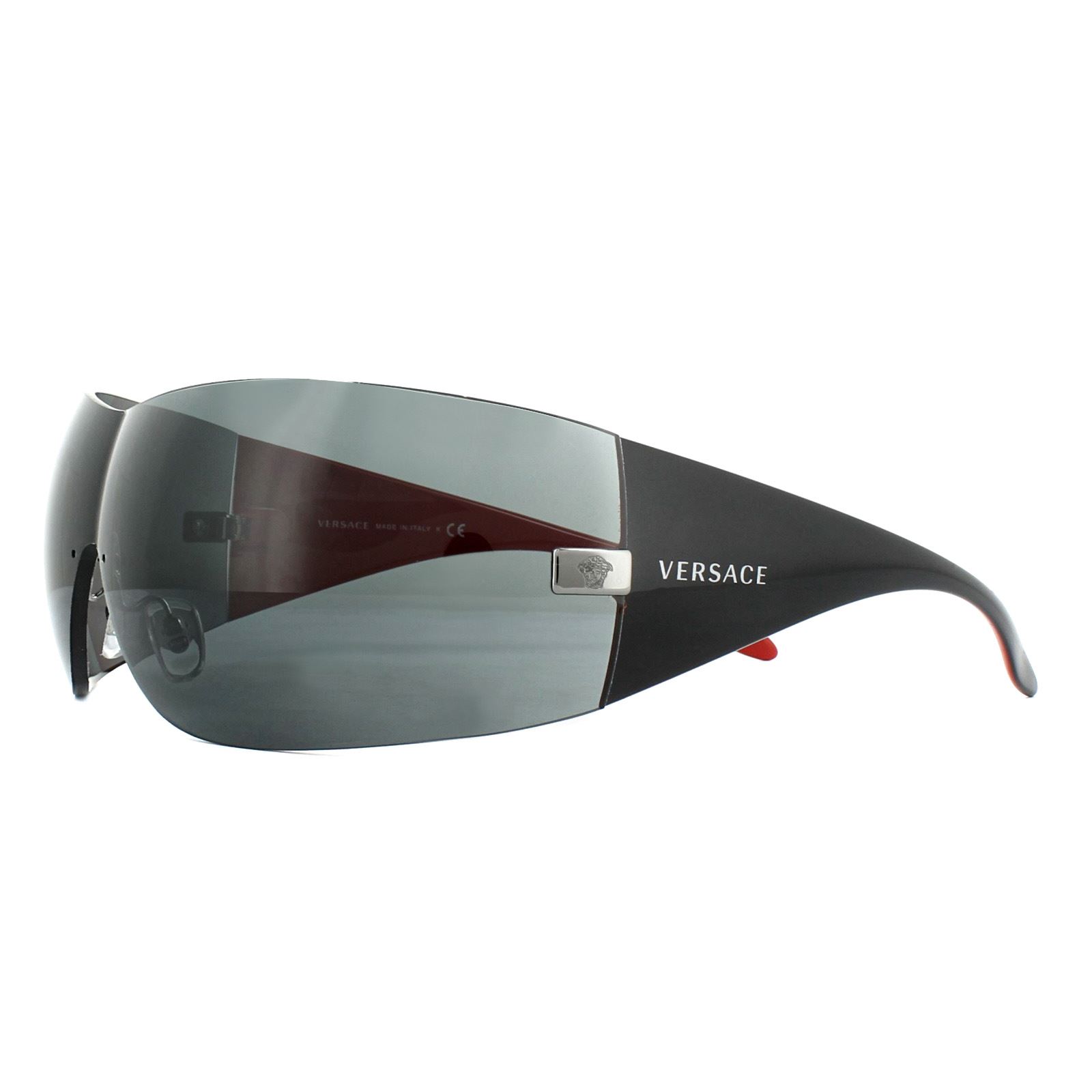 Grey Shield Gunmetal Grey Sunglasses, Image 2 of 3