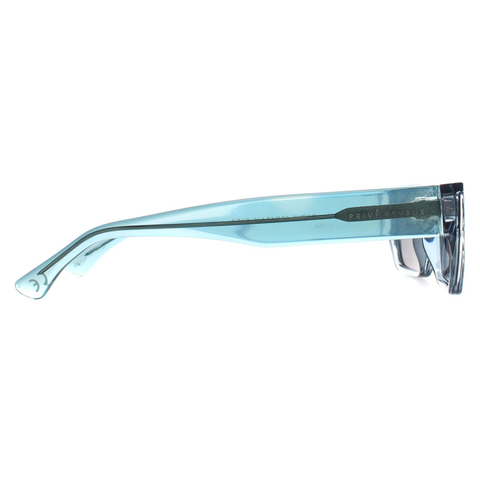 Blue Prive Revaux Blue Rectangle Ocean Blue Dark Grey Low Key, Image 4 of 4