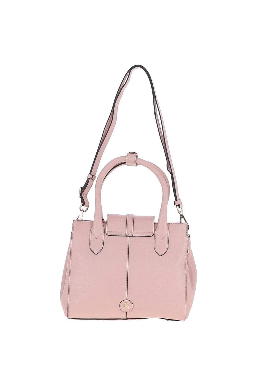 Light Pink 'Vera' Real Leather Tote Bag, Image 3 of 5