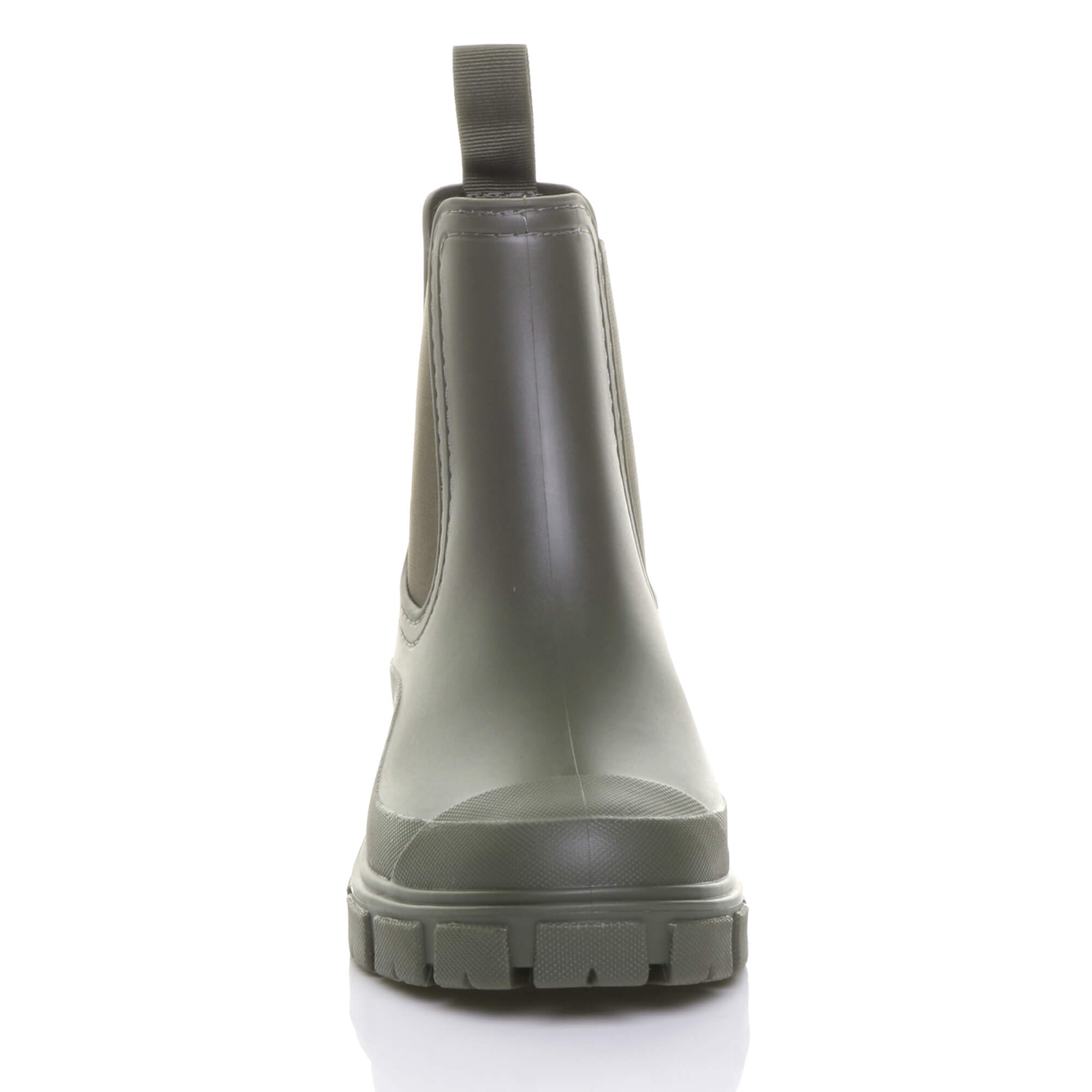 Khaki Wellies Chelsea Ankle Boots Wellingtons, Image 6 of 6