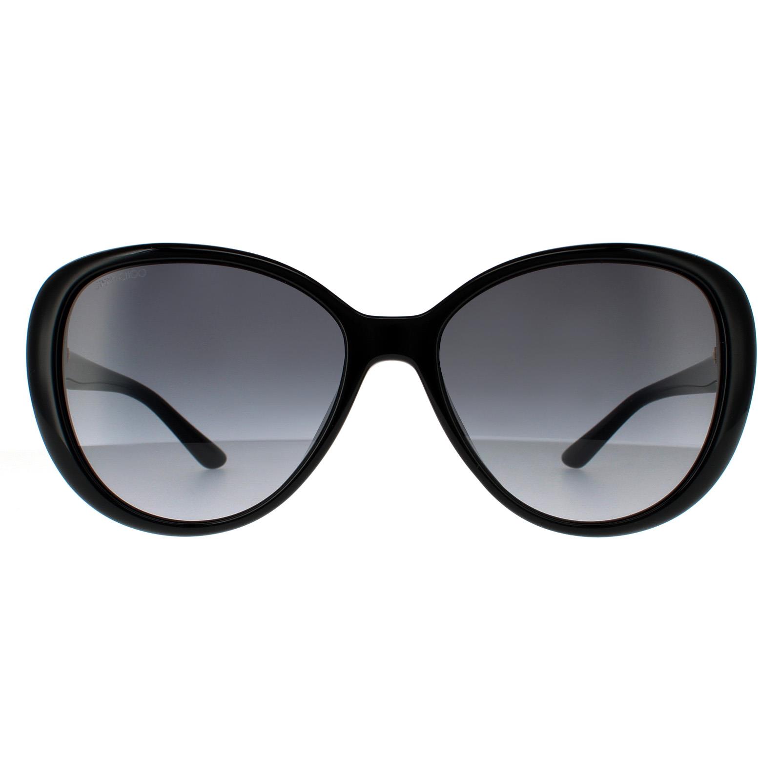 Black Fashion Black Dark Grey Gradient Sunglasses, Image 1 of 6