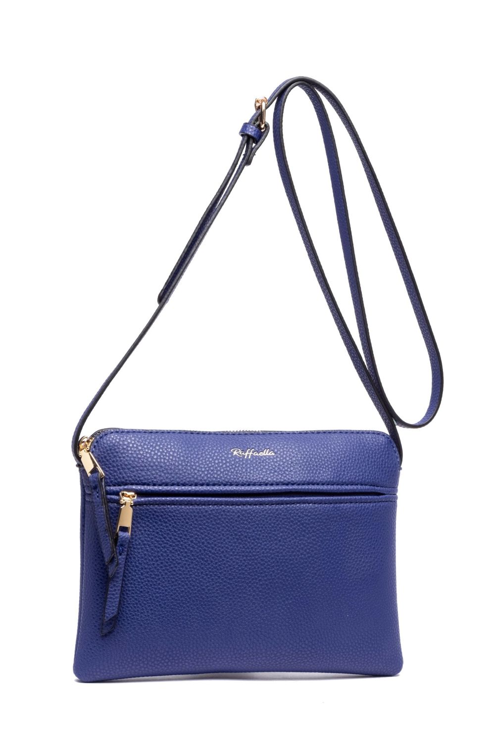 Blue Front Pocket Cross Body Bag, Image 1 of 2