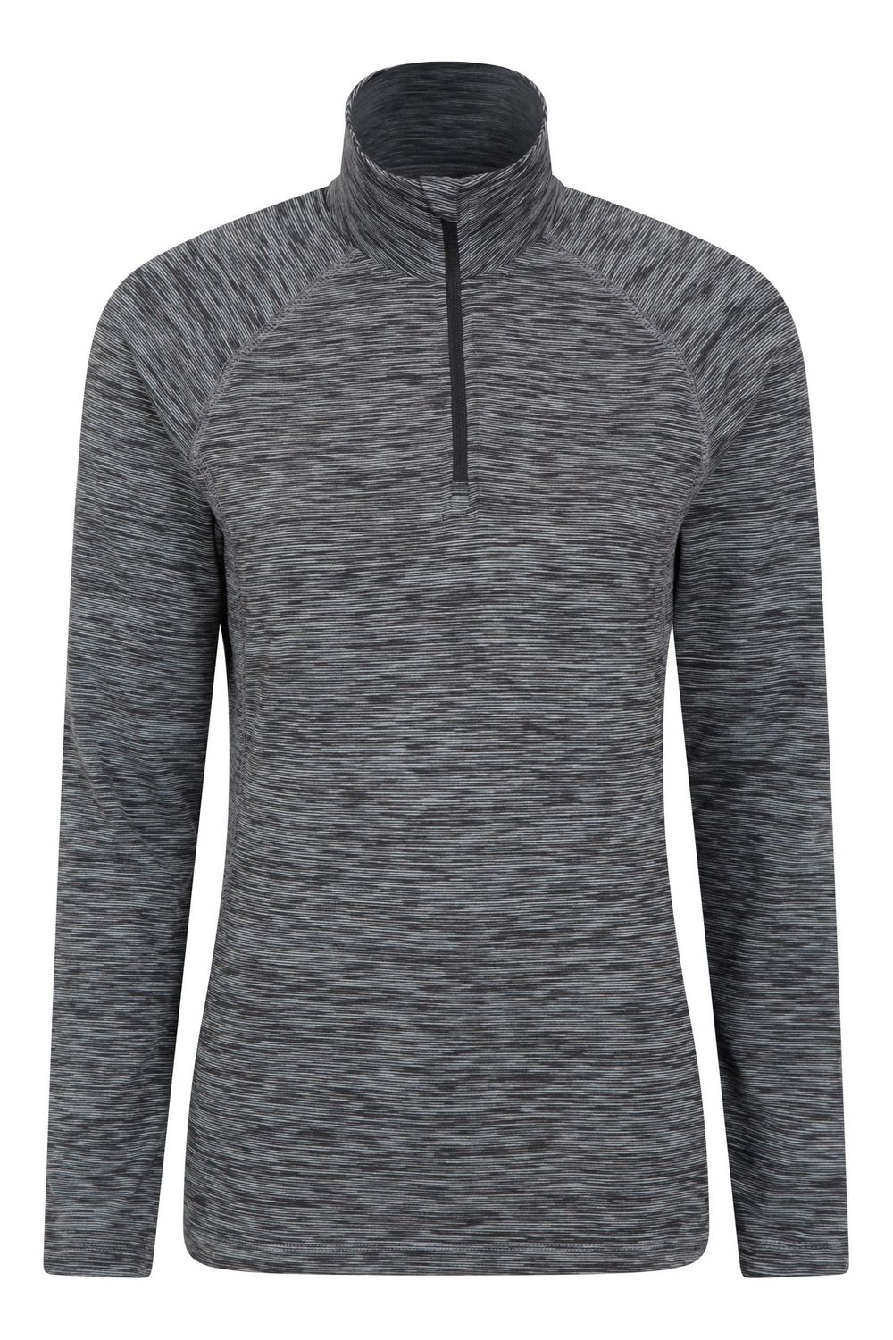 Black Bend & Stretch Half Zip Midlayer