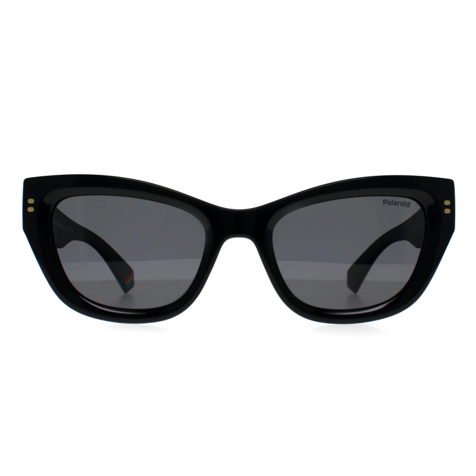 Black Cat Eye Black Grey Polarized PLD 6237/S/X, Image 1 of 3