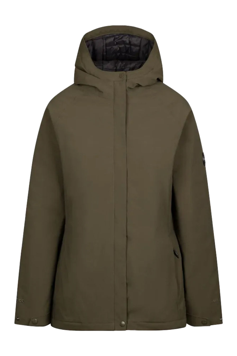 Dark Green Carlotta Raincoat, Image 1 of 2