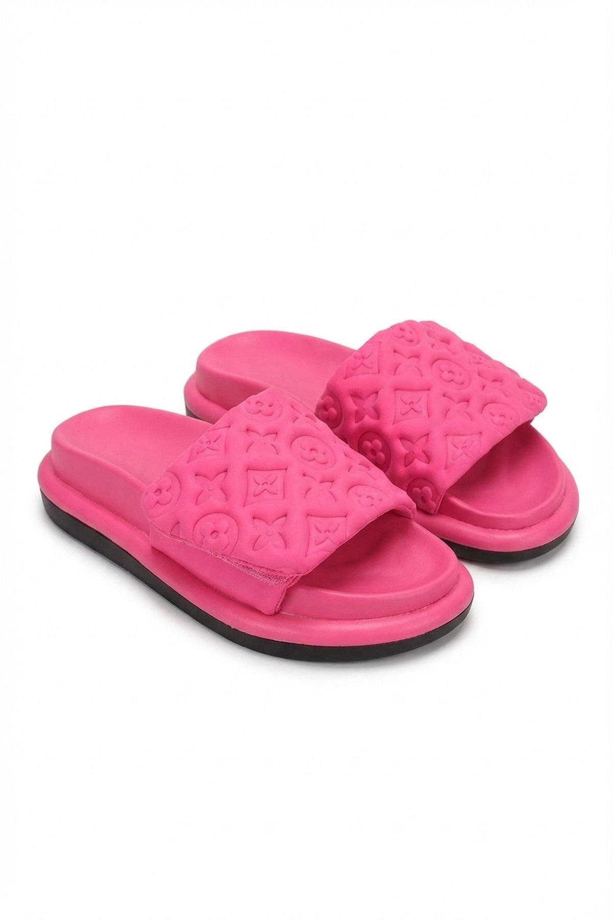 Pink Josie Flatform Sandals