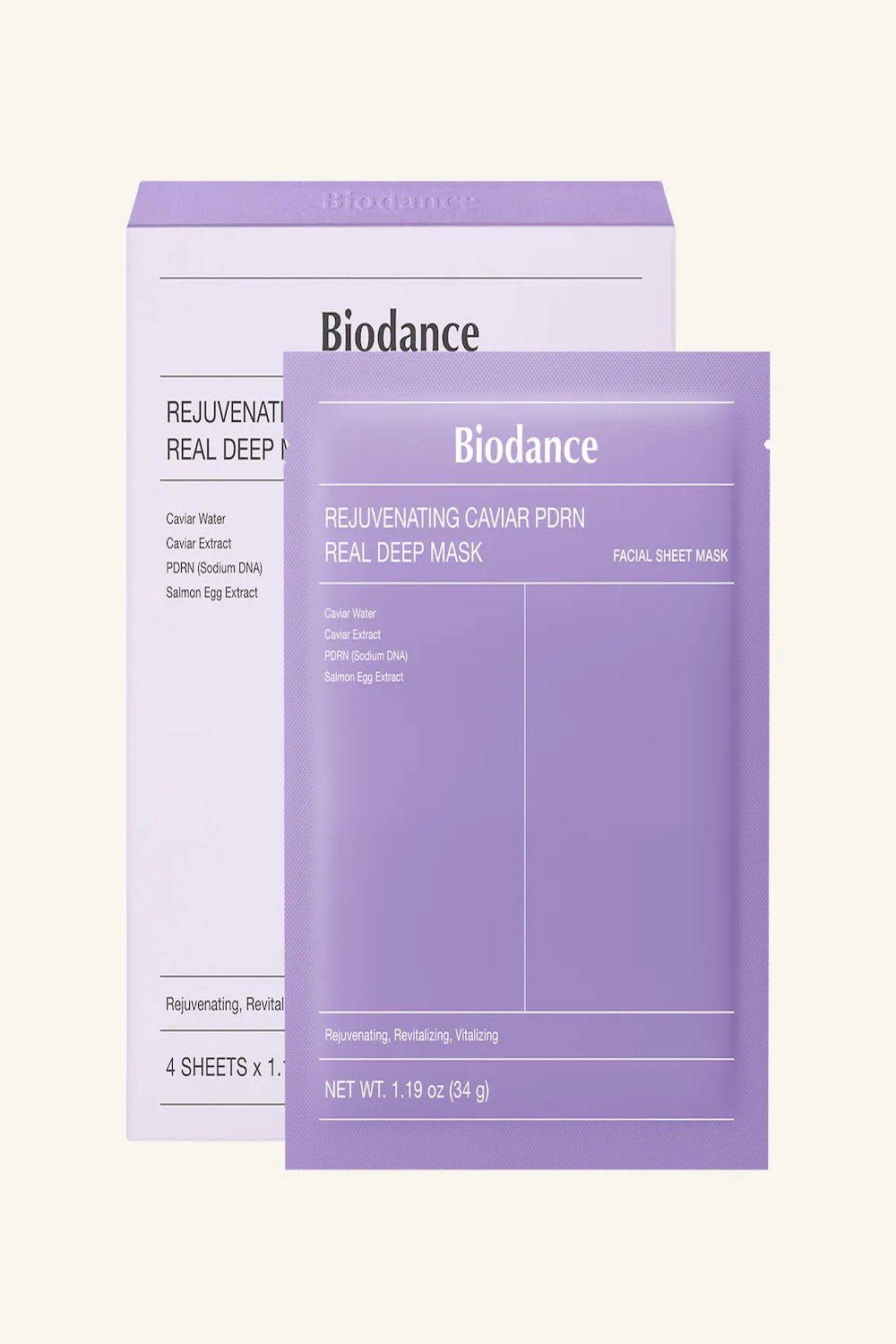 Not Applicable Rejuvenating Caviar PDRN Real Deep Mask 4EA, Image 1 of 1