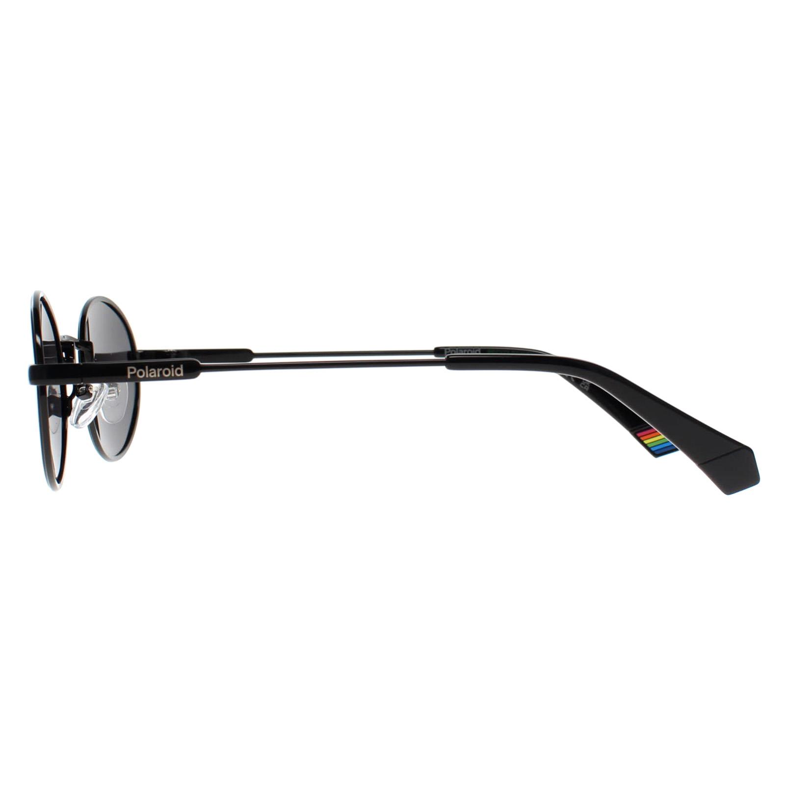 Black Oval Black Grey Polarized PLD 6228/S/X, Image 3 of 4